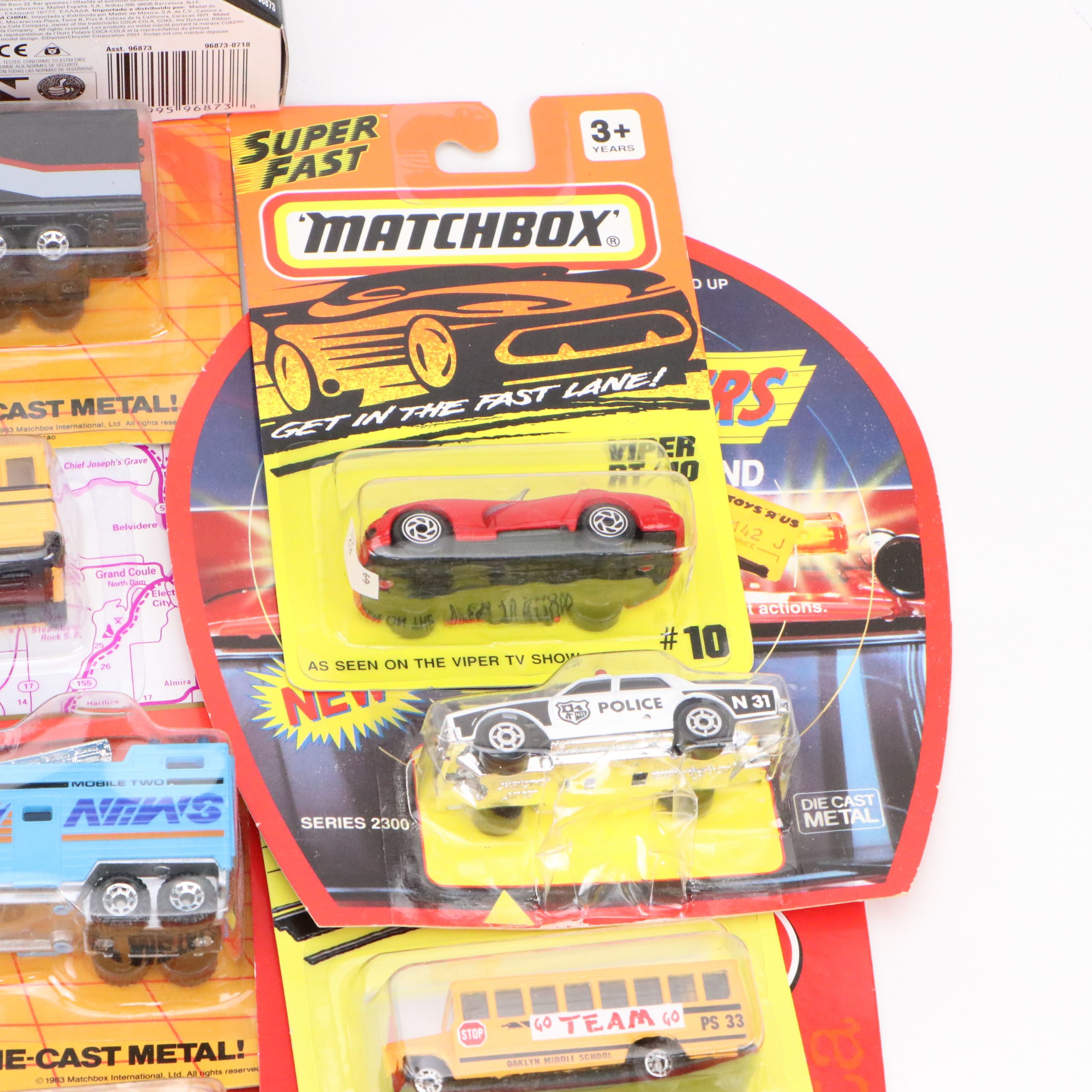 Majorette "Super Movers" with Matchbox, Road Champs and More Toy Cars