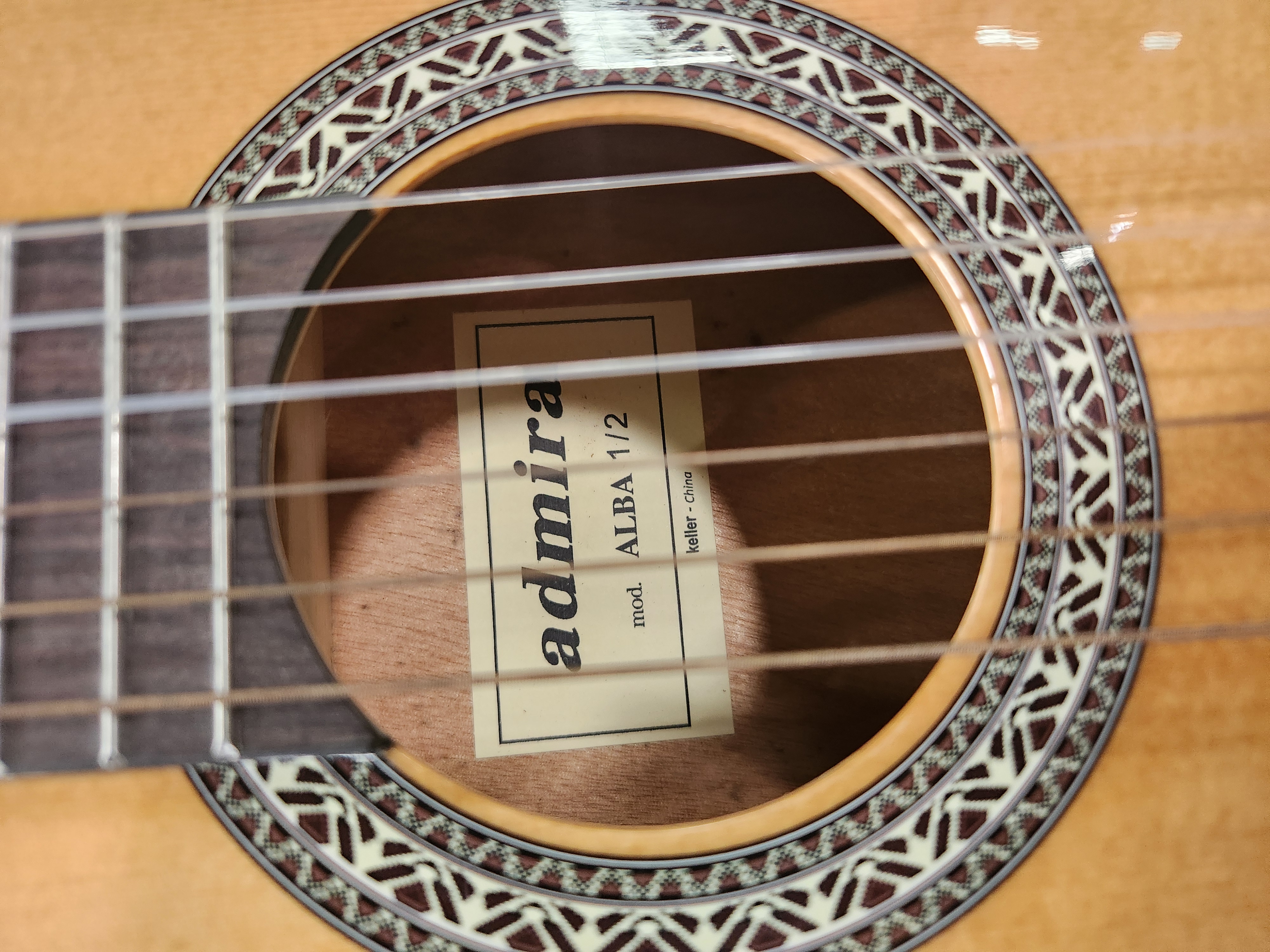 Admira Alba 1/2 Size Classical Acoustic Guitar