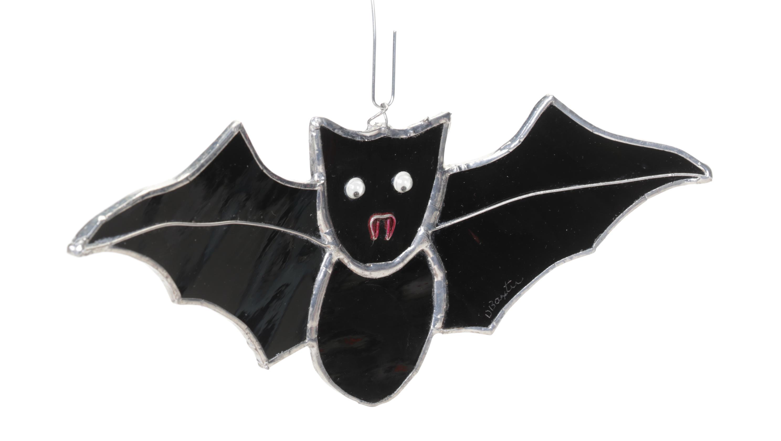 Halloween Haunted Outhouses with Autumnal Tablecloth, Stained Glass and More