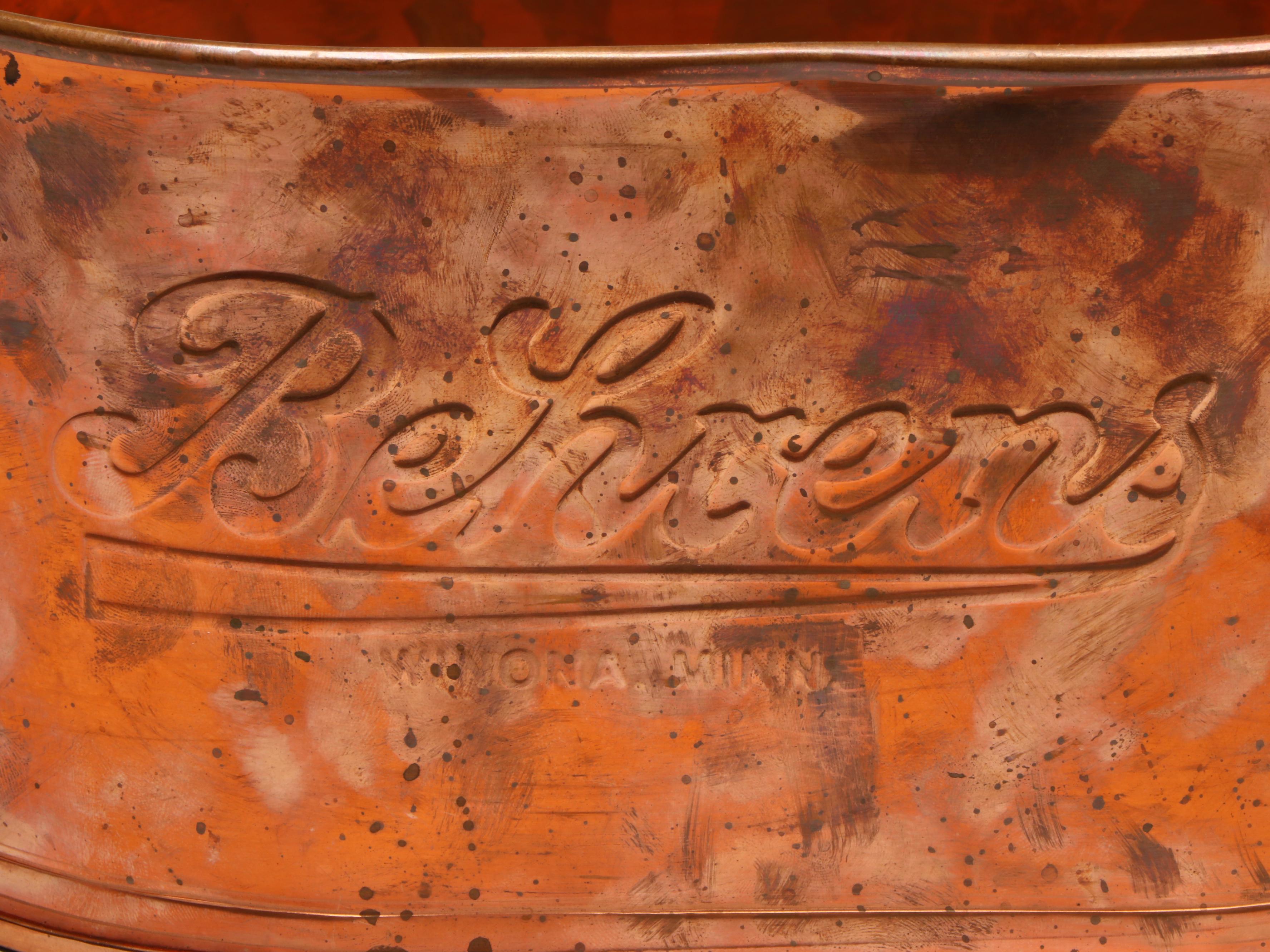 Vintage Copper and Brass Chafing Dish with Other Tableware and Décor