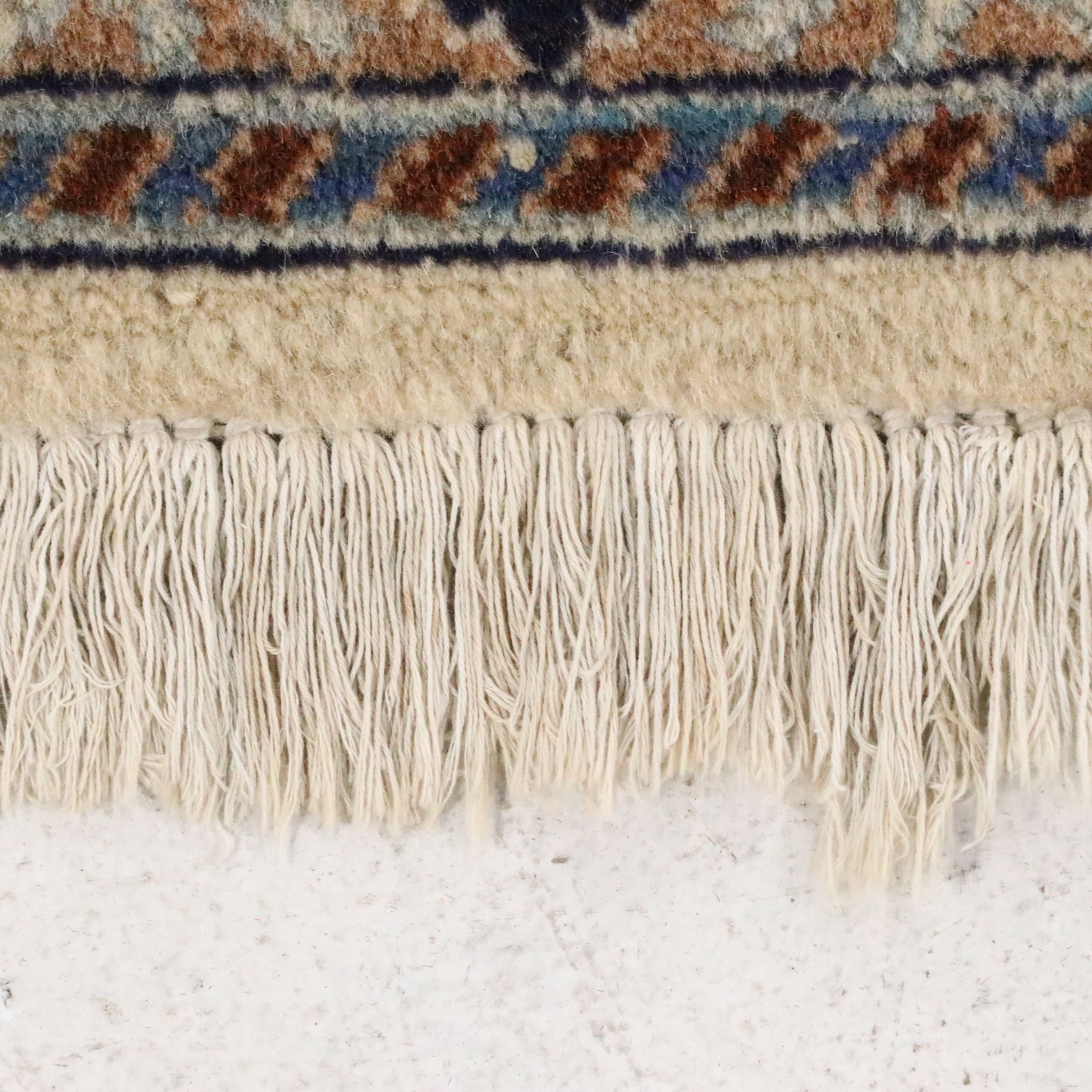 7'10 x 11'3 Hand-Knotted Persian Nain Area Rug