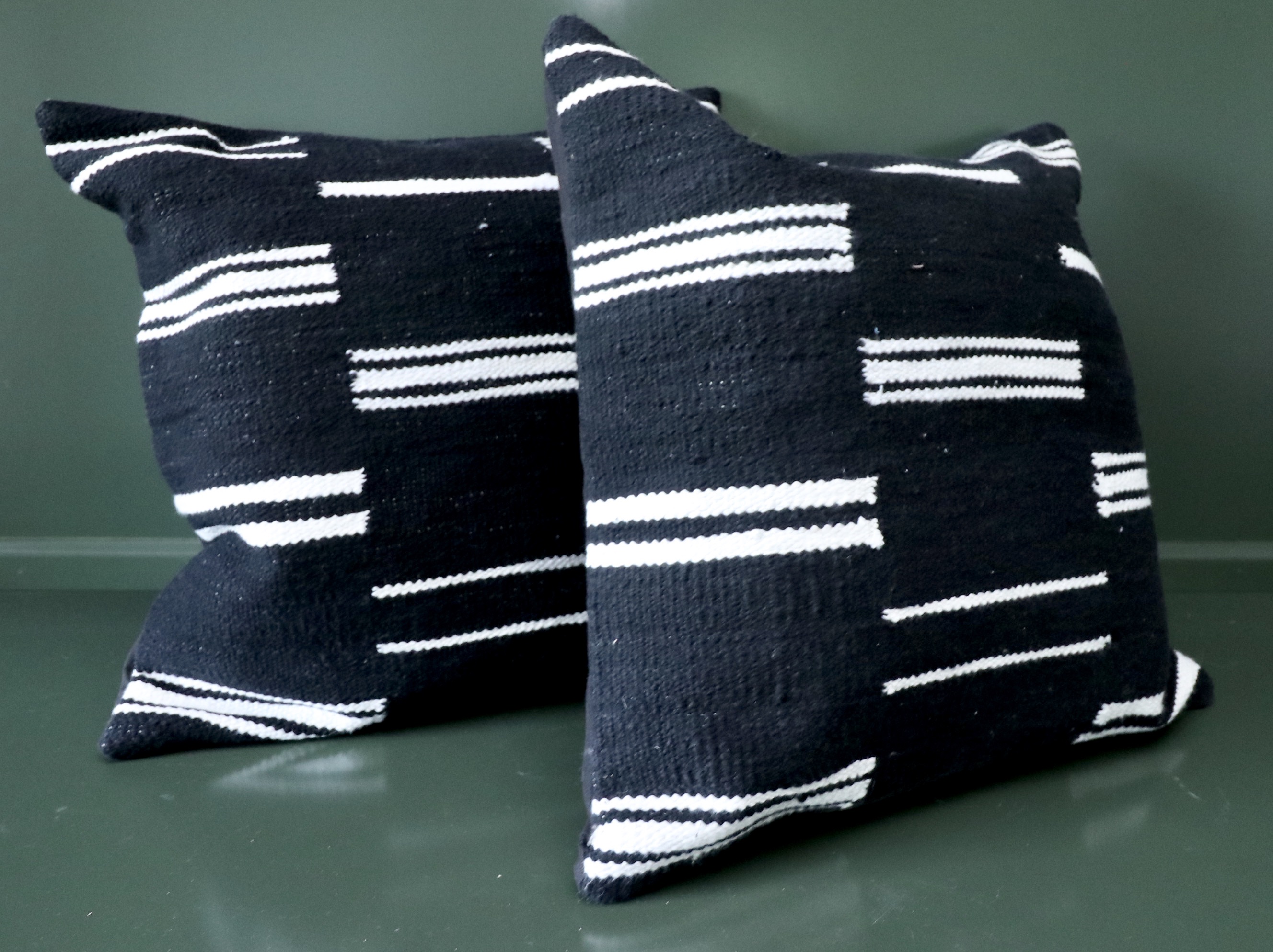 Surya "Ikon" Ceramic Vase Set and "Carlton" Pillows, Other Vases and Boxes