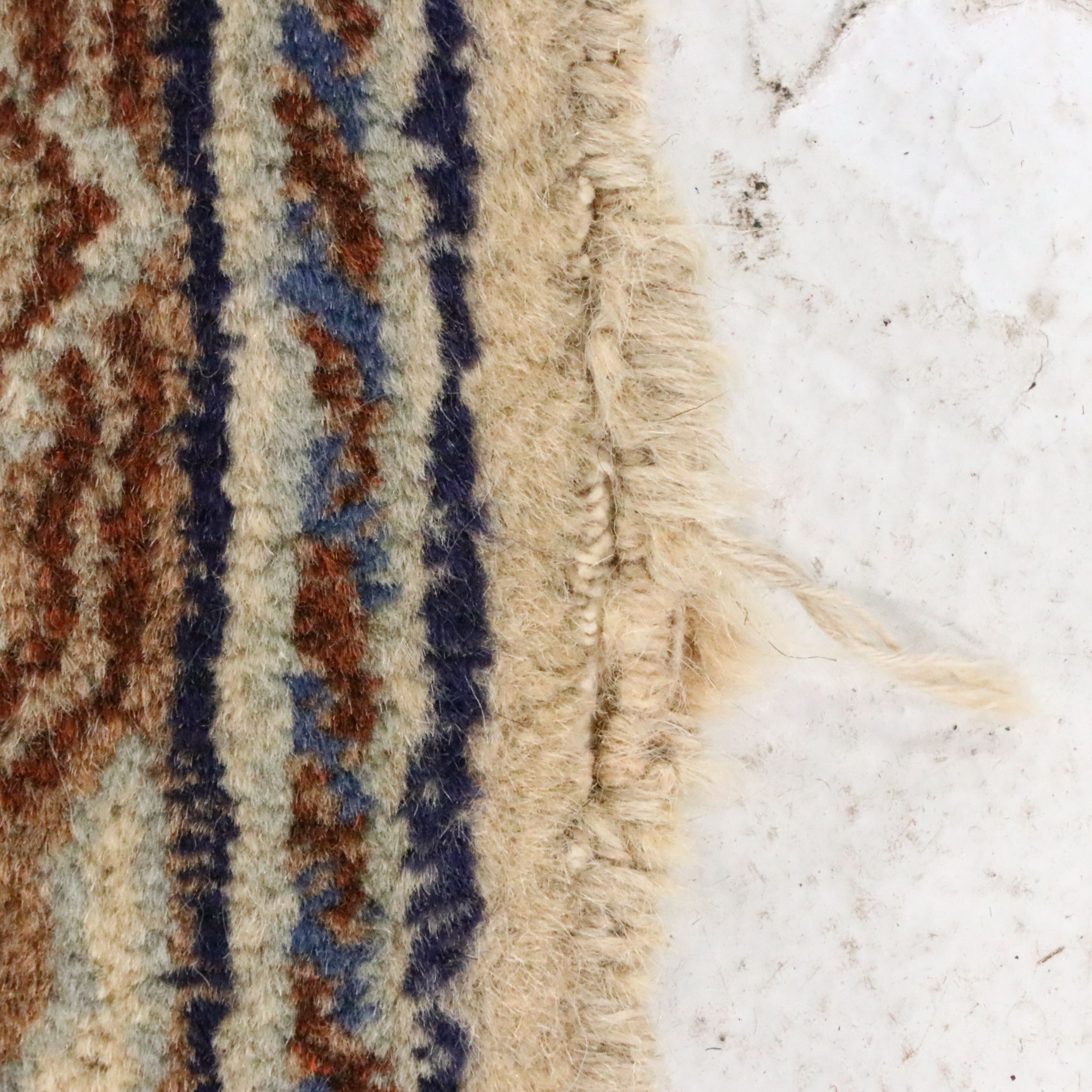 7'10 x 11'3 Hand-Knotted Persian Nain Area Rug