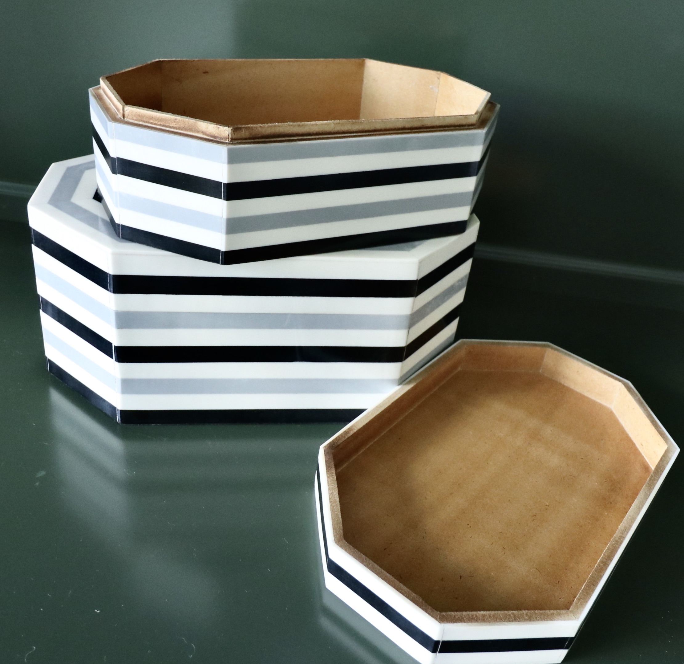 Surya "Ikon" Ceramic Vase Set and "Carlton" Pillows, Other Vases and Boxes