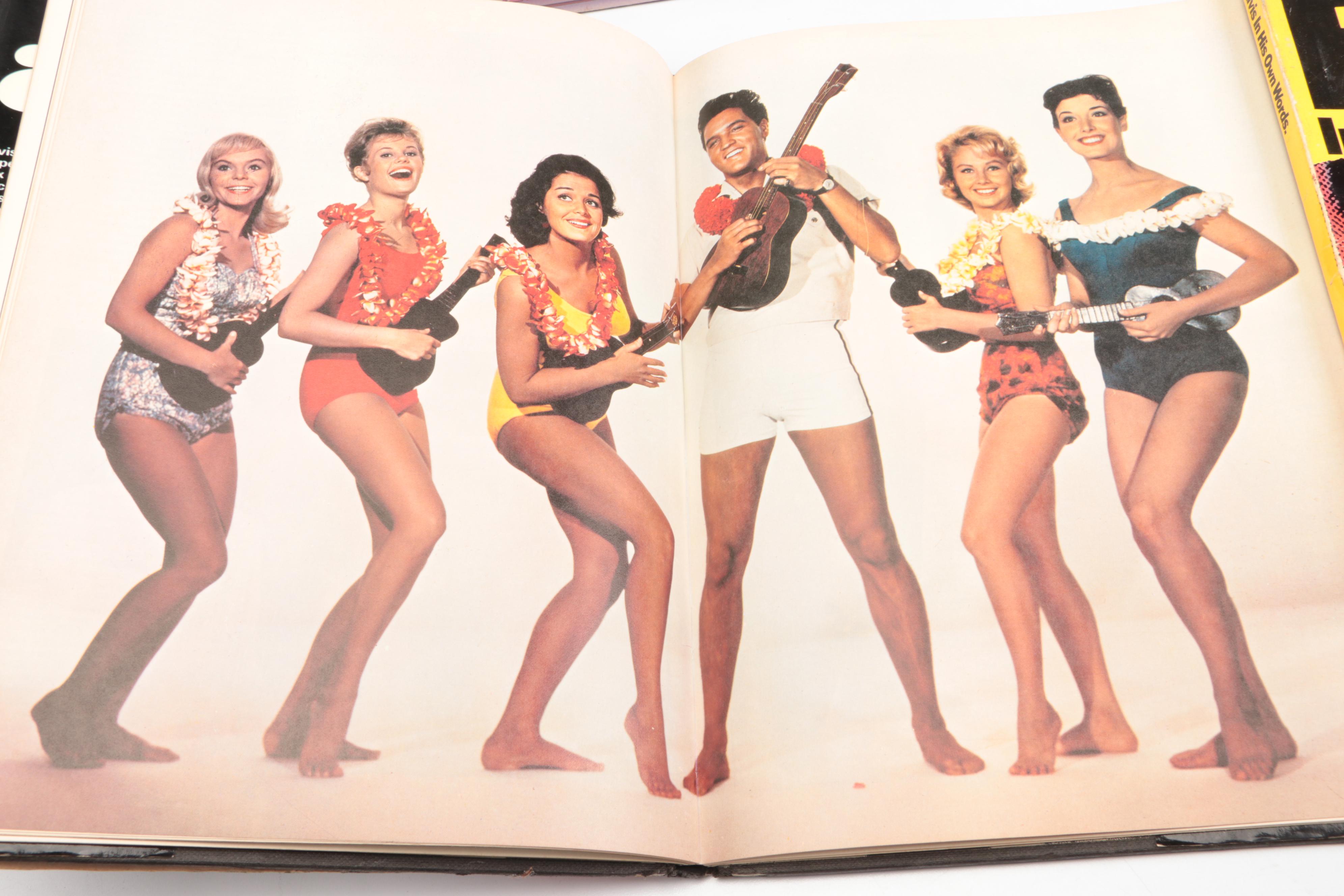 Teen Idol Elvis Doll with Other Elvis Memorabilia