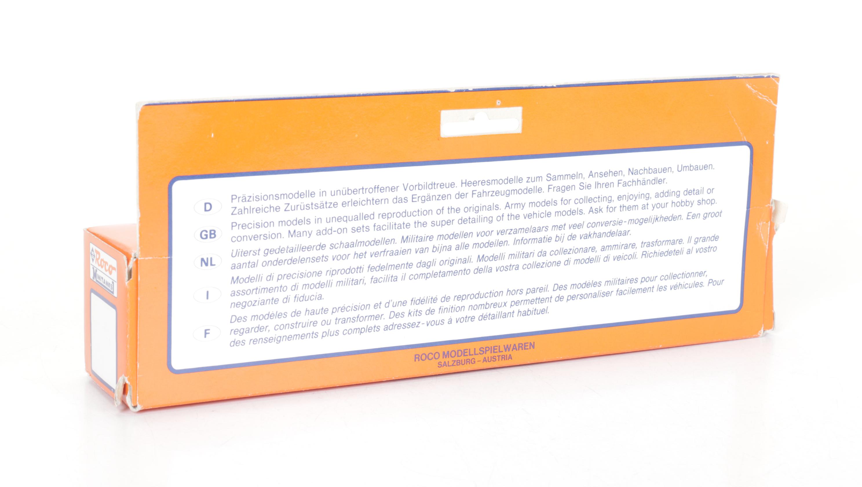 Twenty-Five Roco "Minitanks" HO Scale Model Military Vehicles