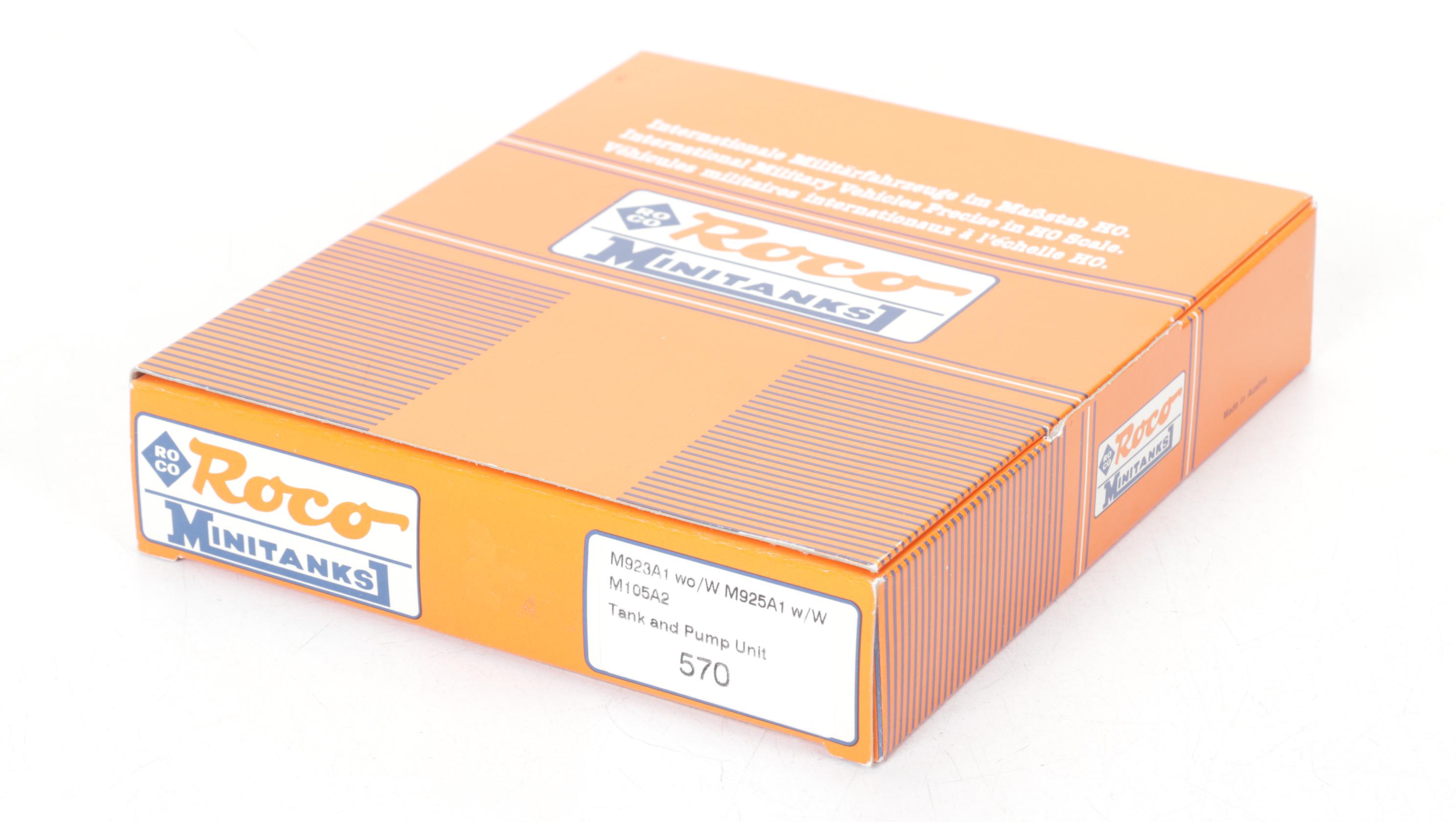 Twenty-Five Roco "Minitanks" HO Scale Model Military Vehicles