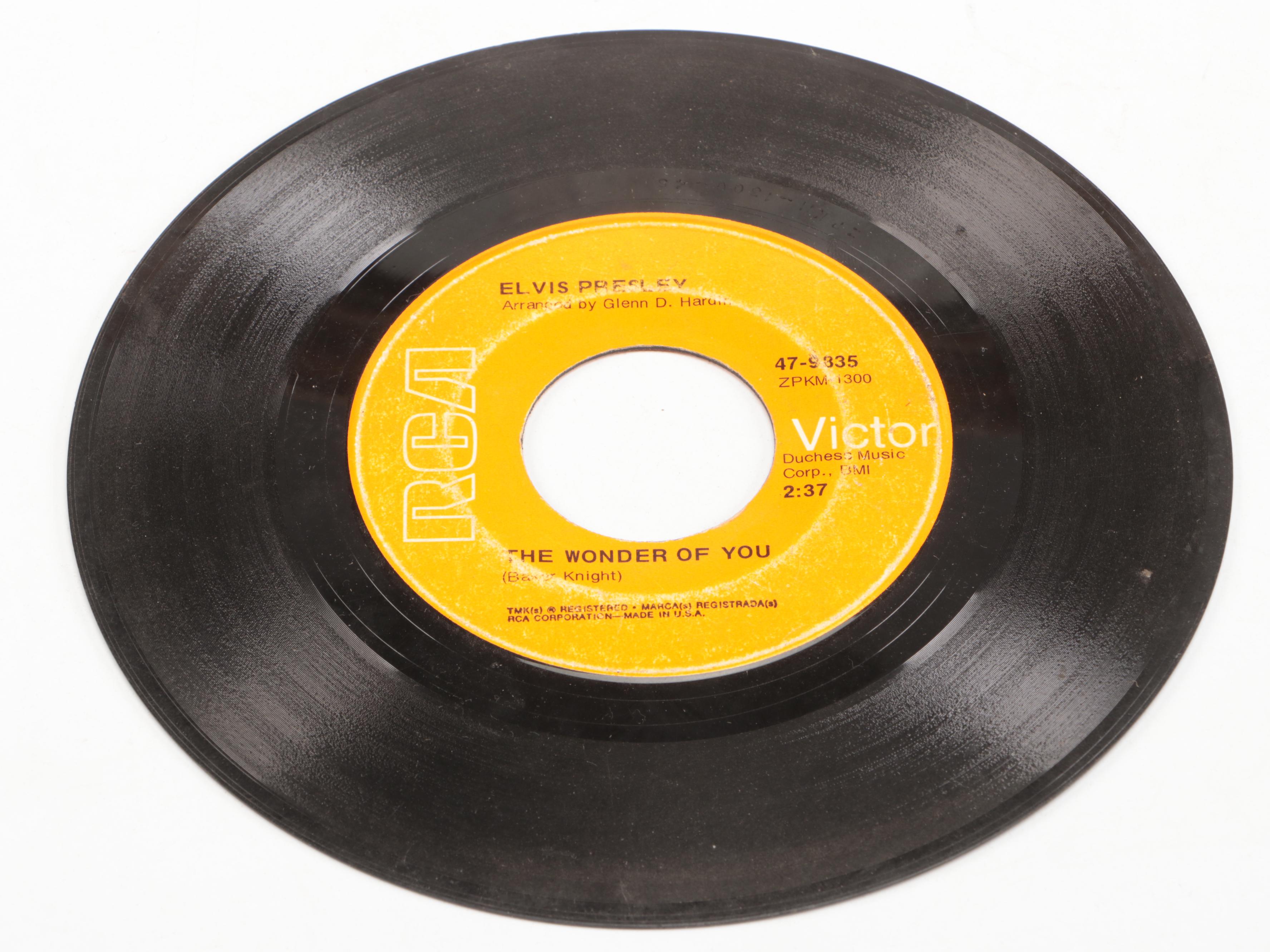 Teen Idol Elvis Doll with Other Elvis Memorabilia