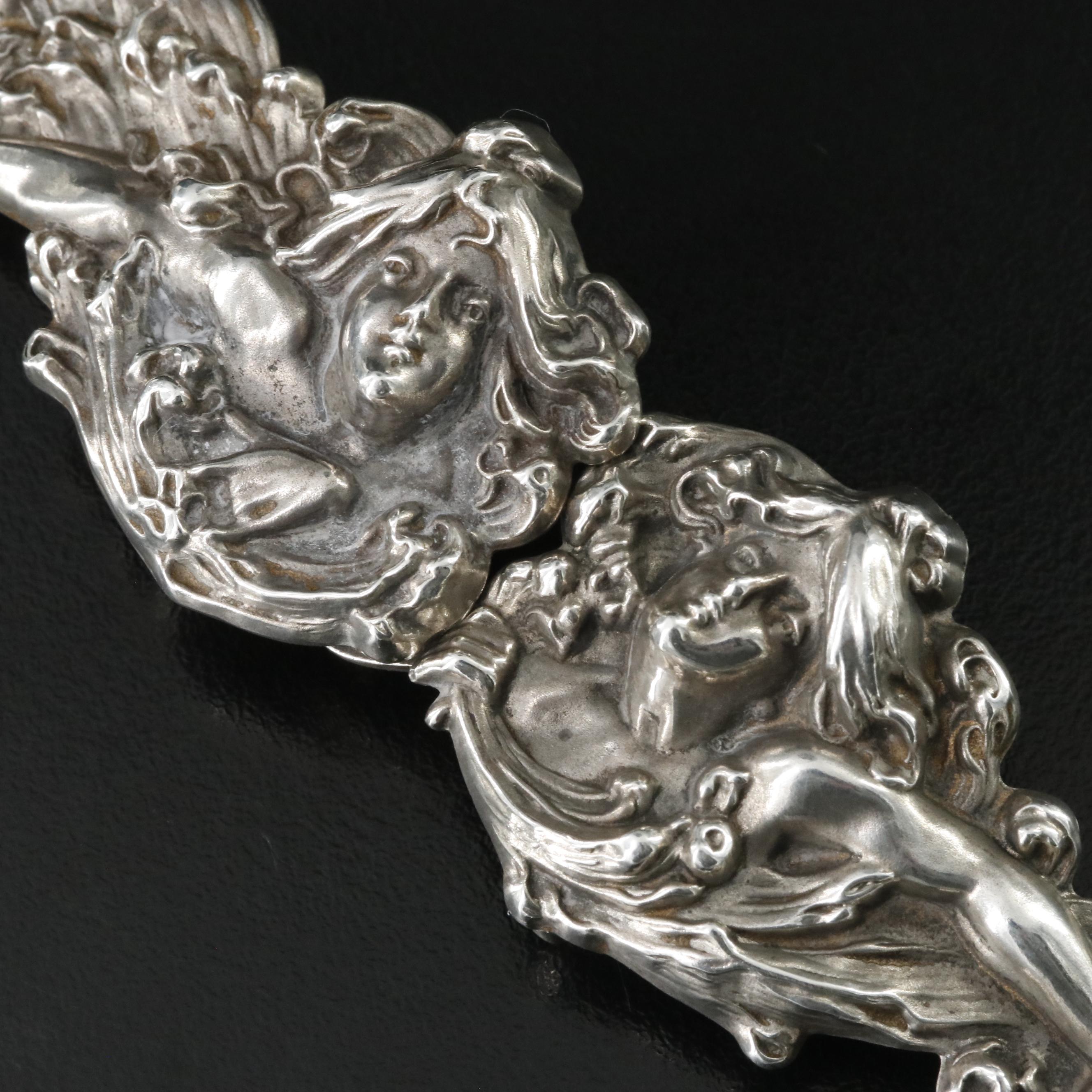 Kerr Art Nouveau Sterling Belt