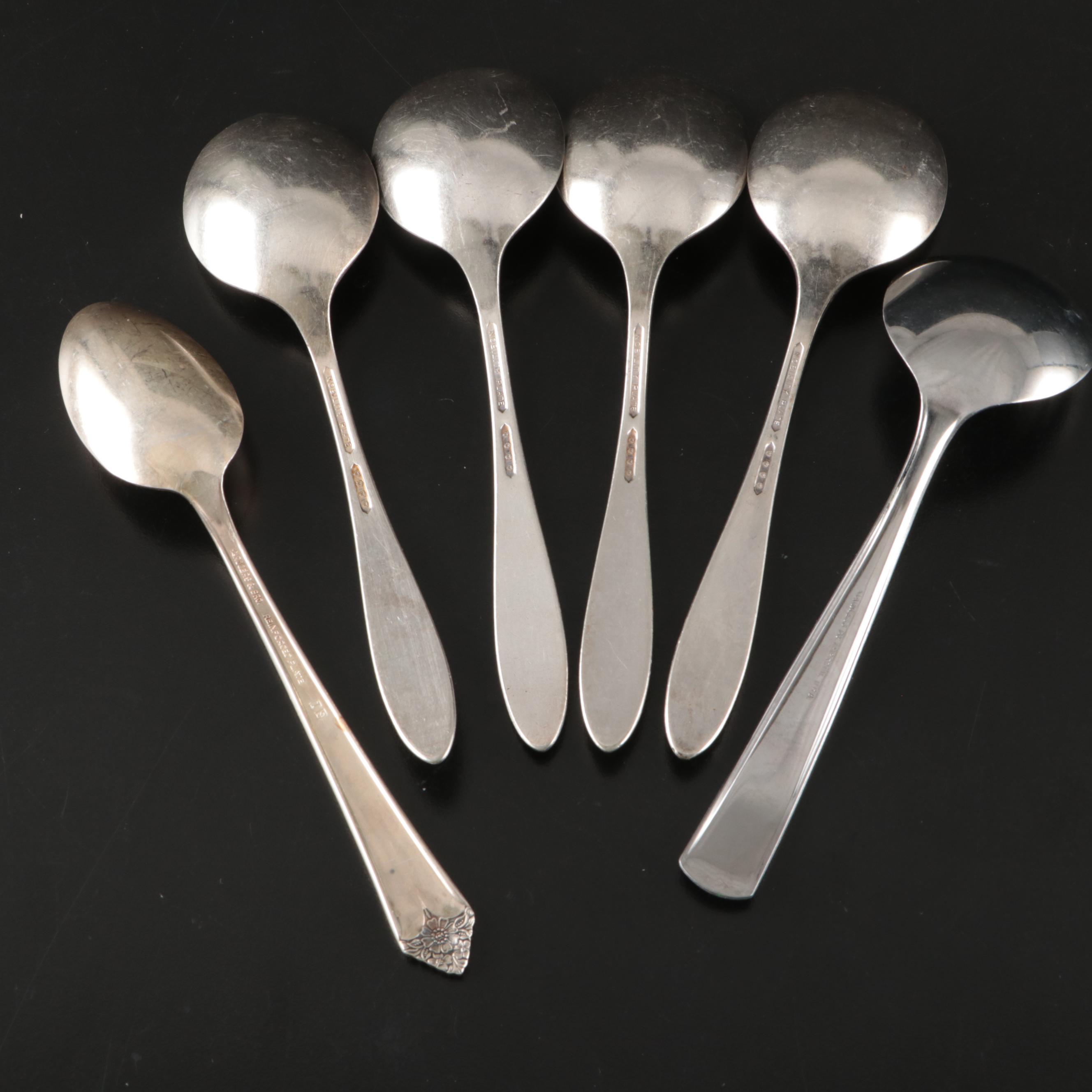 Oneida "Reverie" Silver Plate with Other Silver Plate and Stainless Flatware