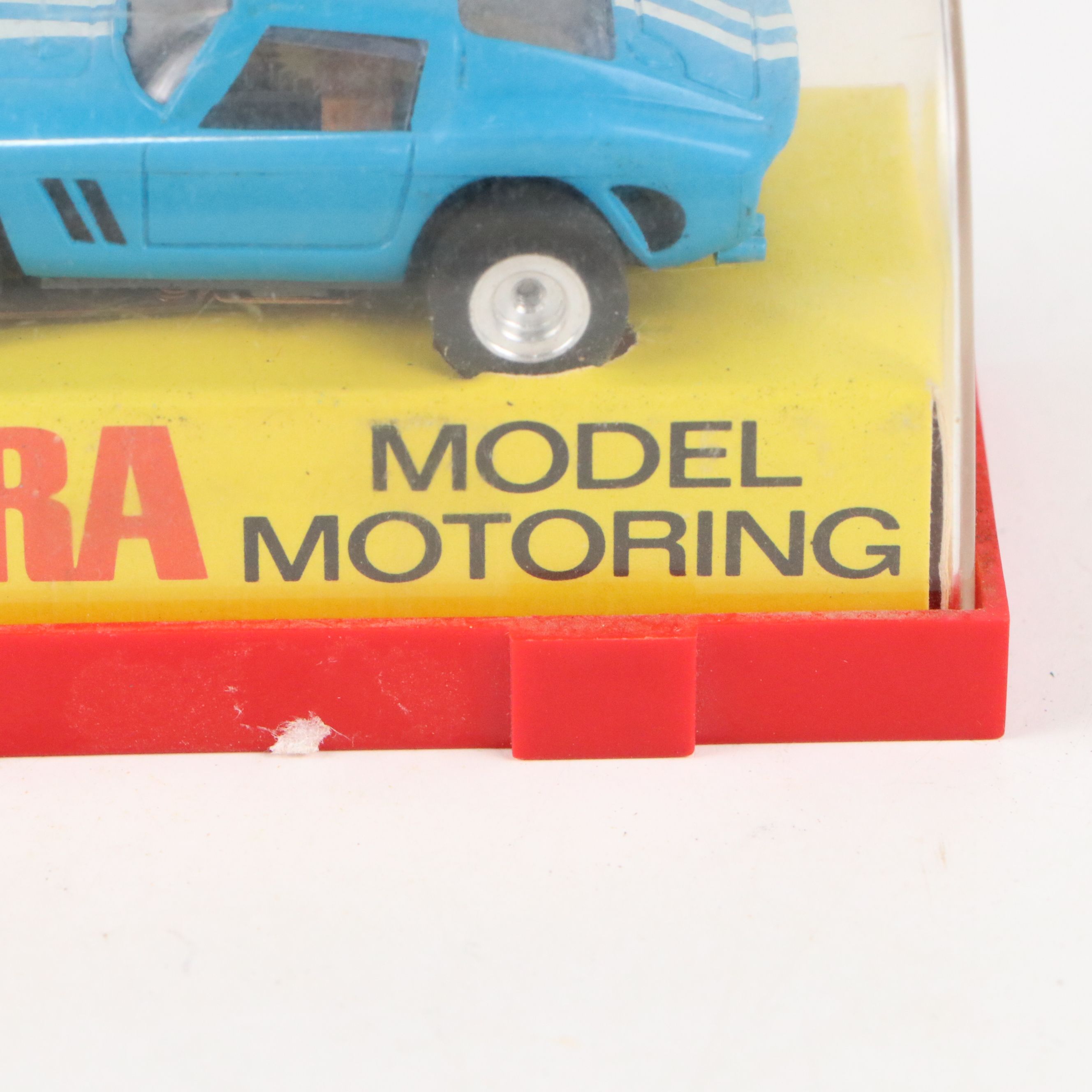 Aurora "Ferrari" No. 1493 Slot Car with Illuminated Headlights, Mid-20th Century