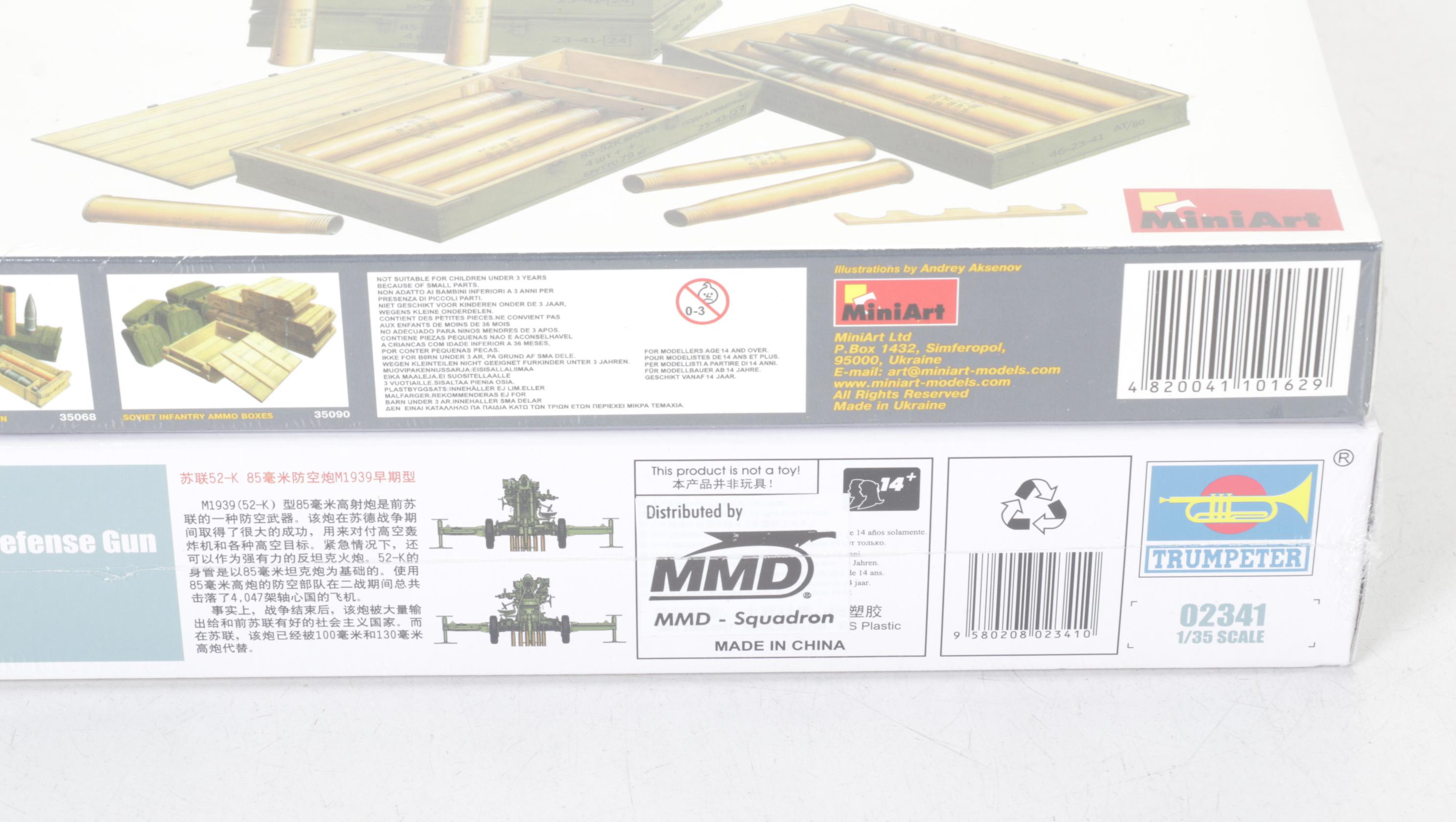 Dragon 1:35 Scale MIM-104B Patriot Missile System and More Plastic Models