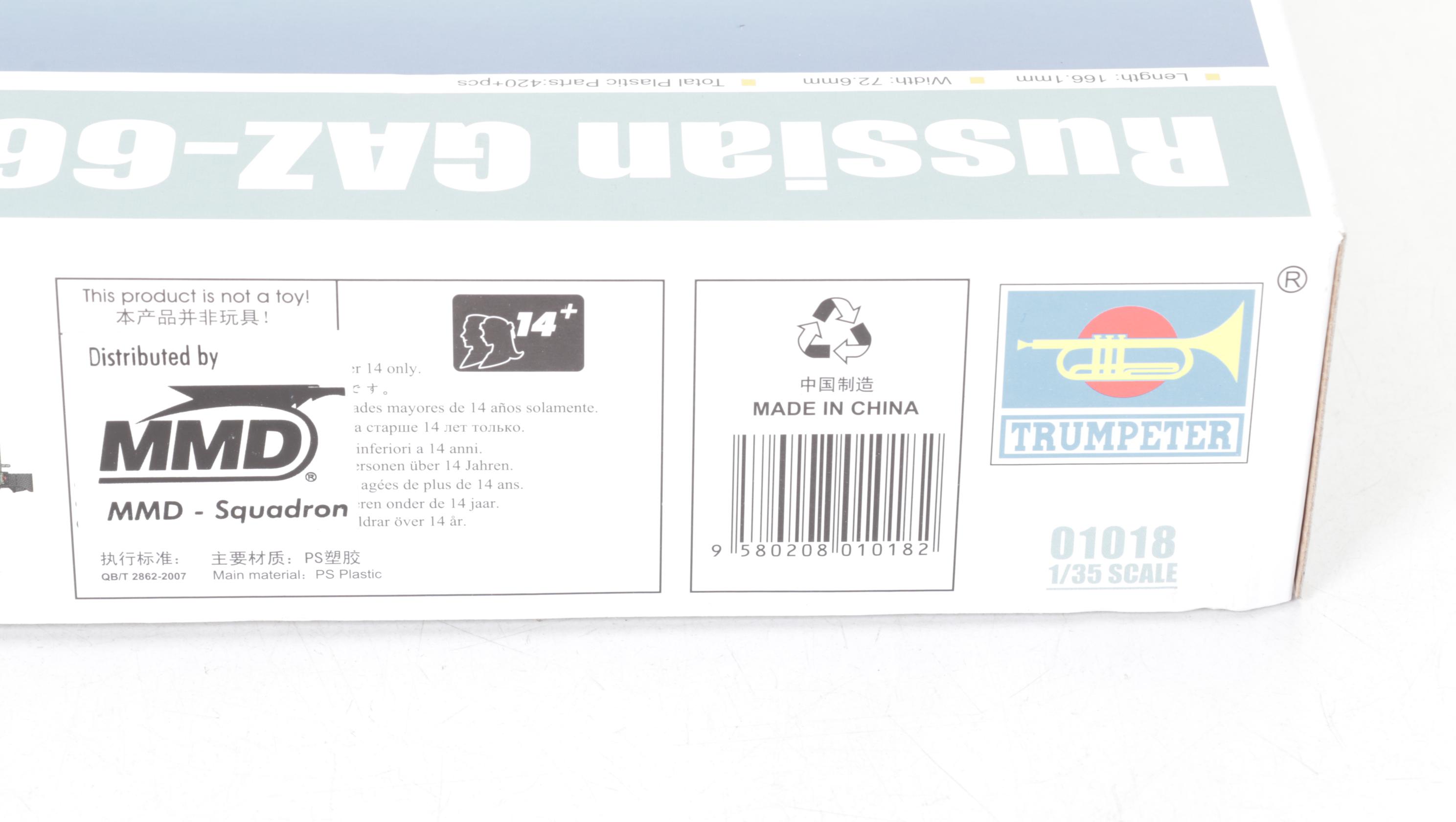 Dragon 1:35 Scale MIM-104B Patriot Missile System and More Plastic Models