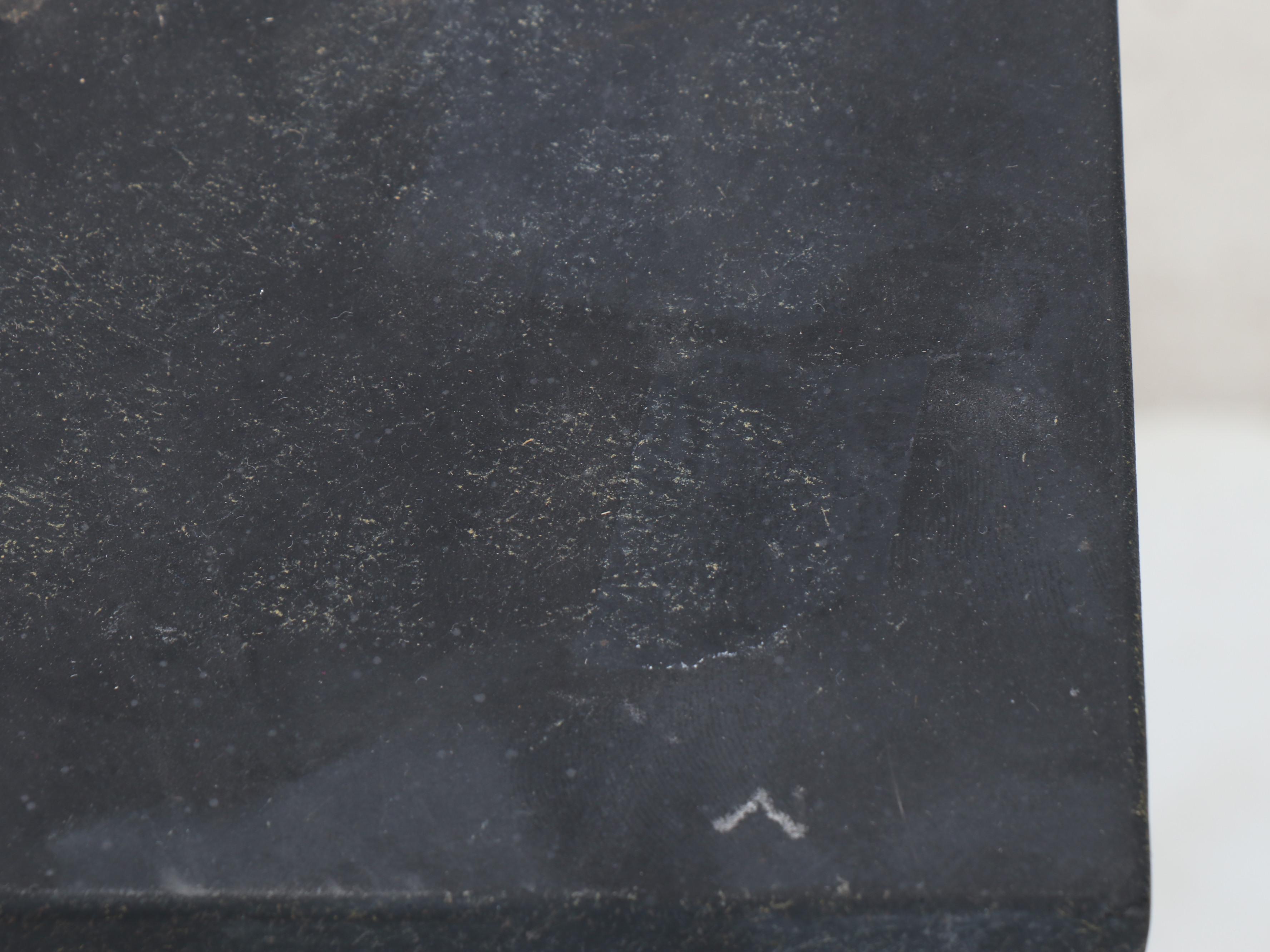 Cast Metal Decorative Covered Outdoor Trash Can