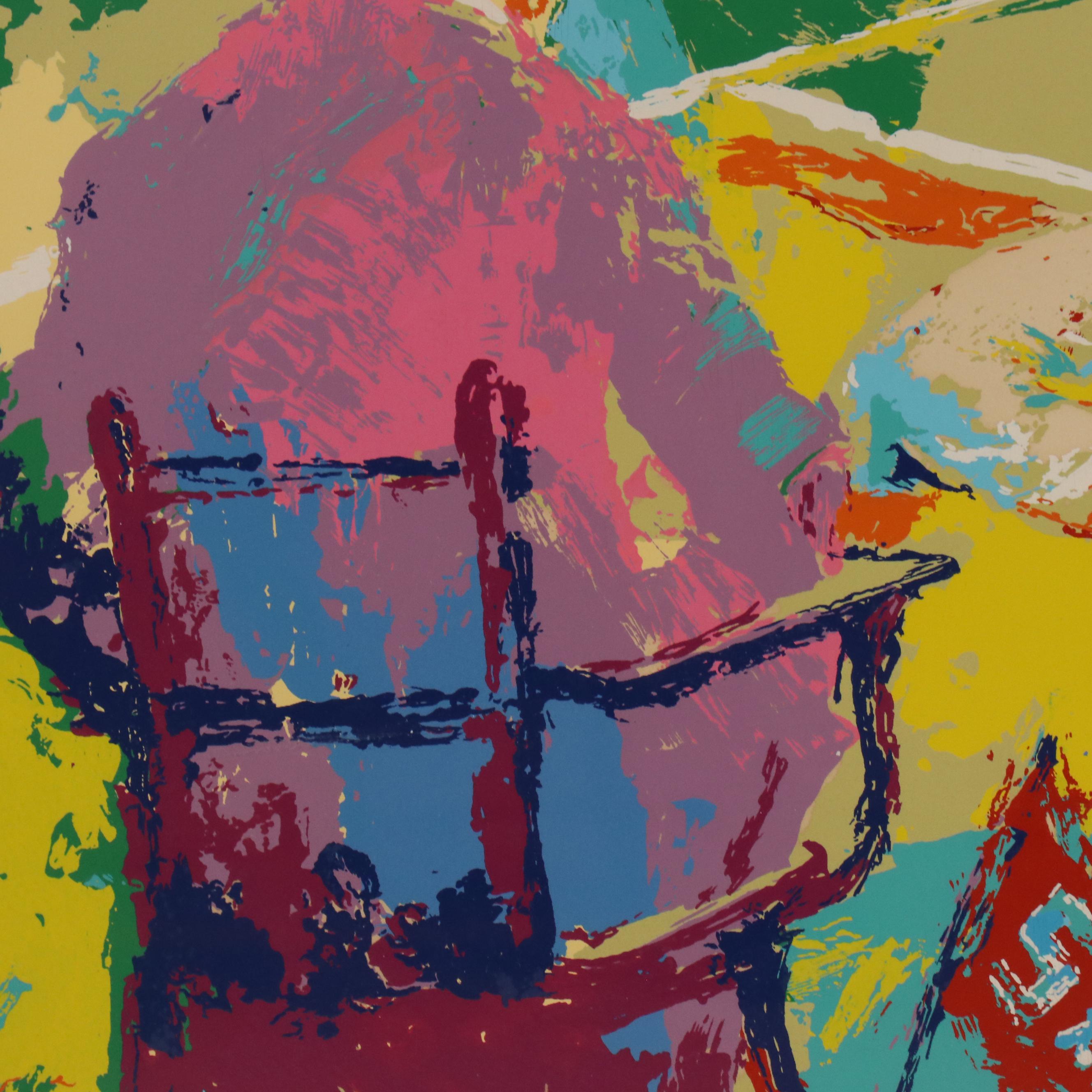 LeRoy Neiman Serigraph "Sudden Death," 1973