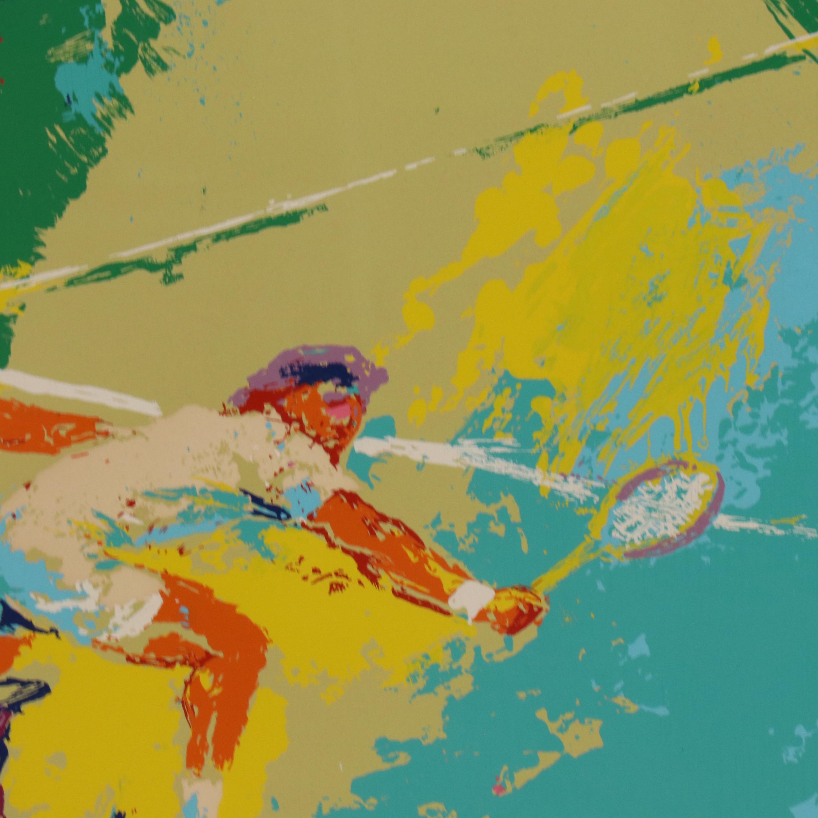 LeRoy Neiman Serigraph "Sudden Death," 1973