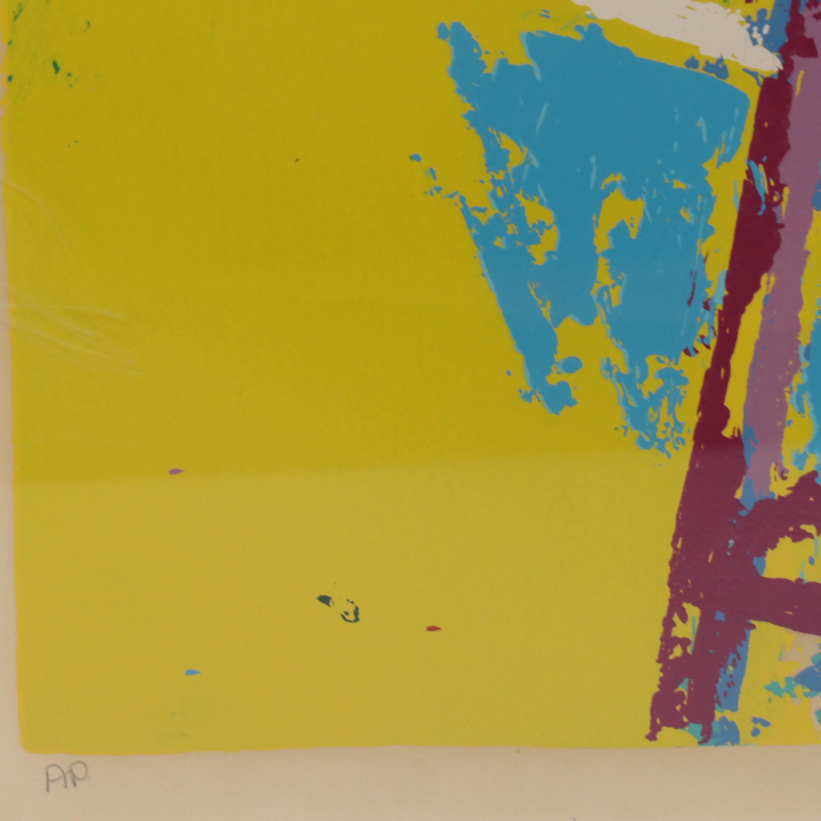 LeRoy Neiman Serigraph "Sudden Death," 1973