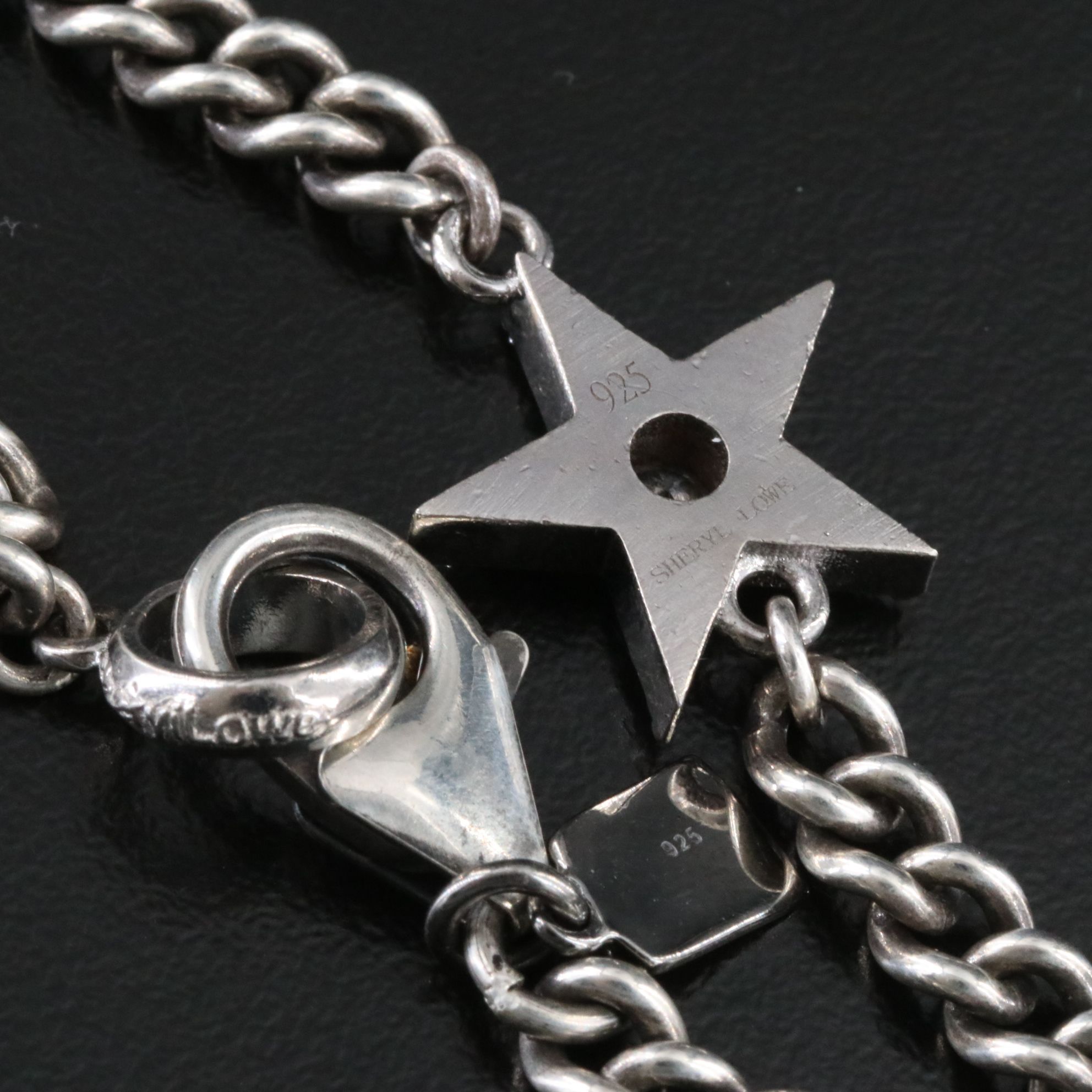 Sheryl Lowe Sterling 0.36 CTW Diamond Star Bracelet