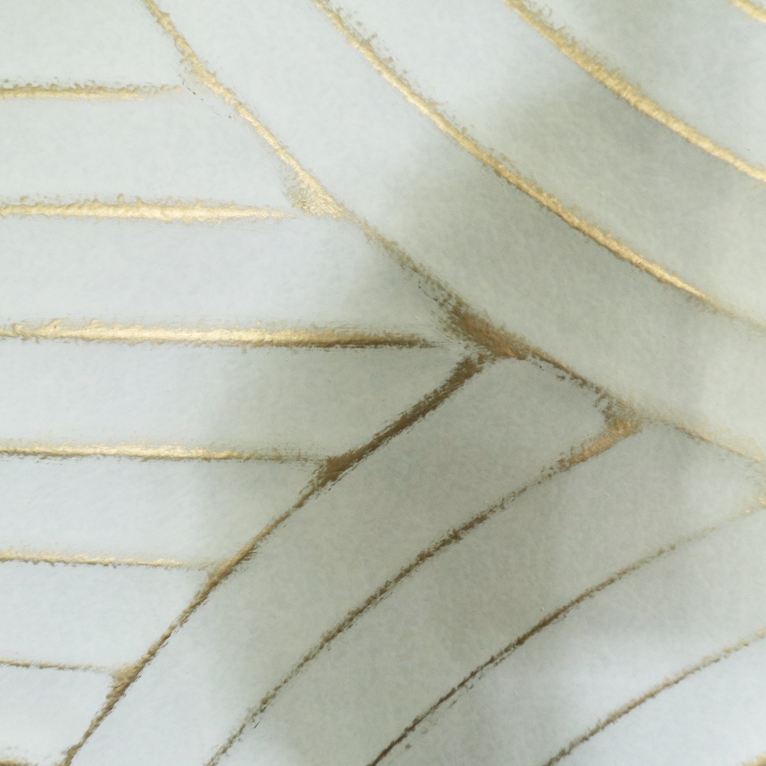 Pair of Textured Metal Wall Décor Pieces