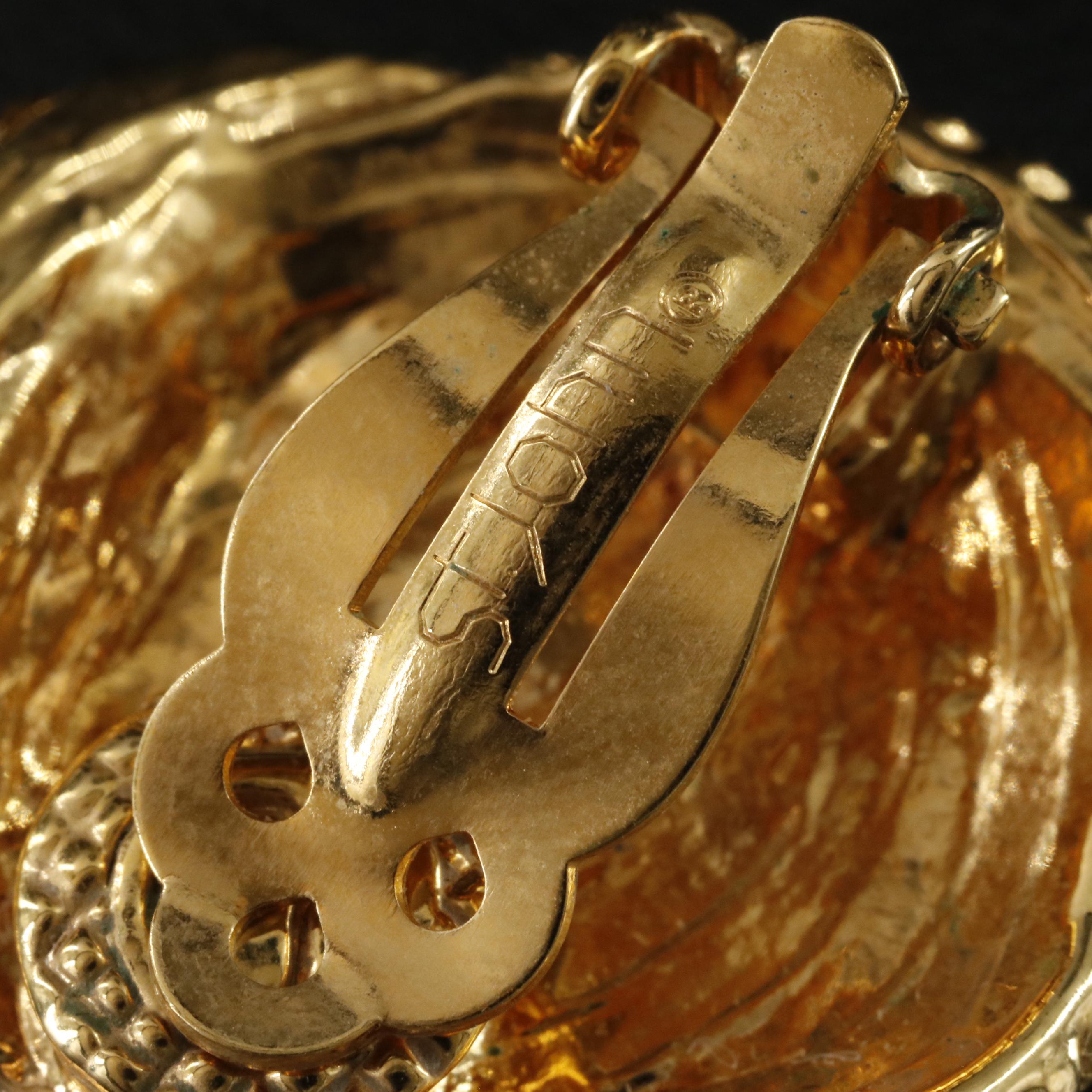 St. John Enamel Knot Earrings