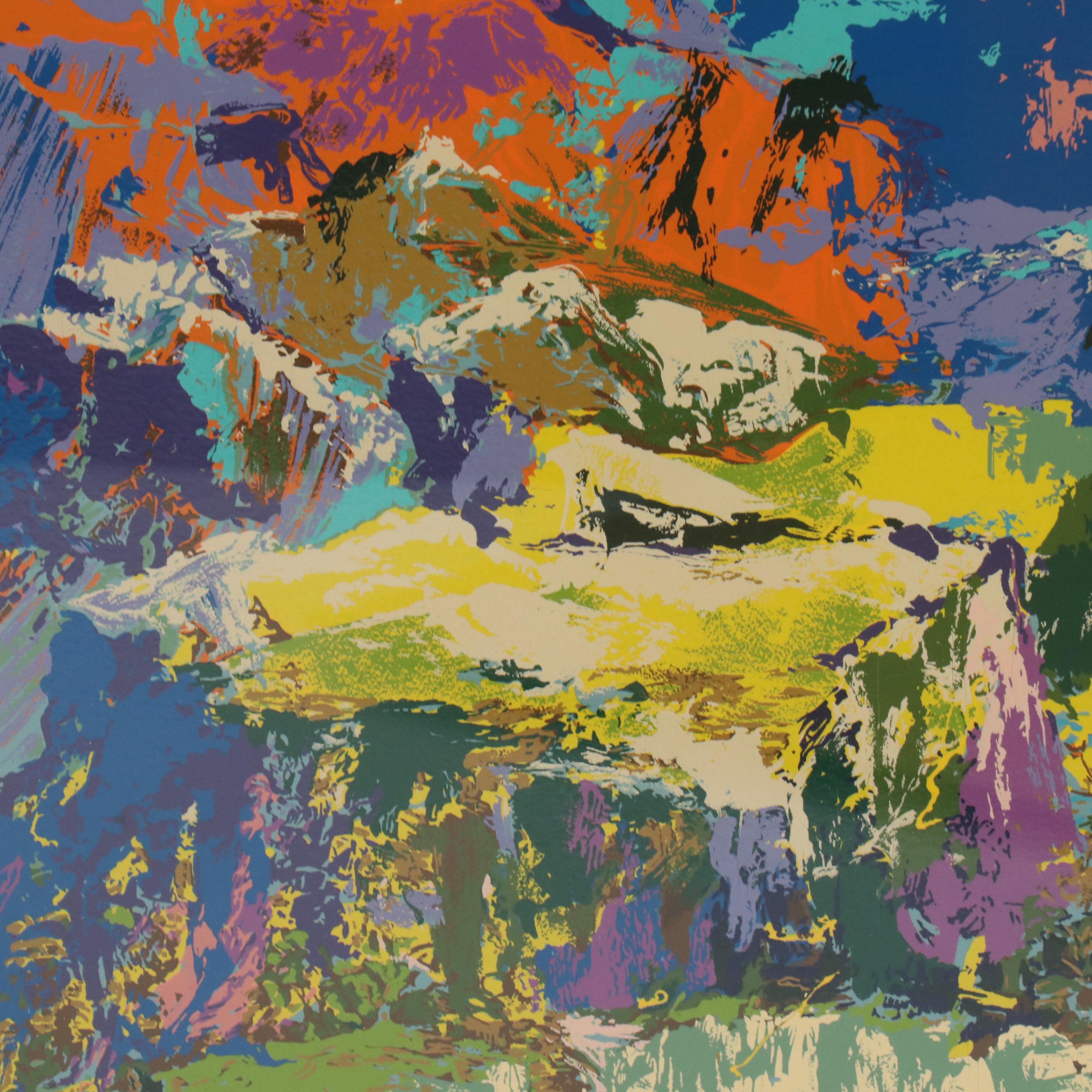 LeRoy Neiman Serigraph "American Bald Eagle"