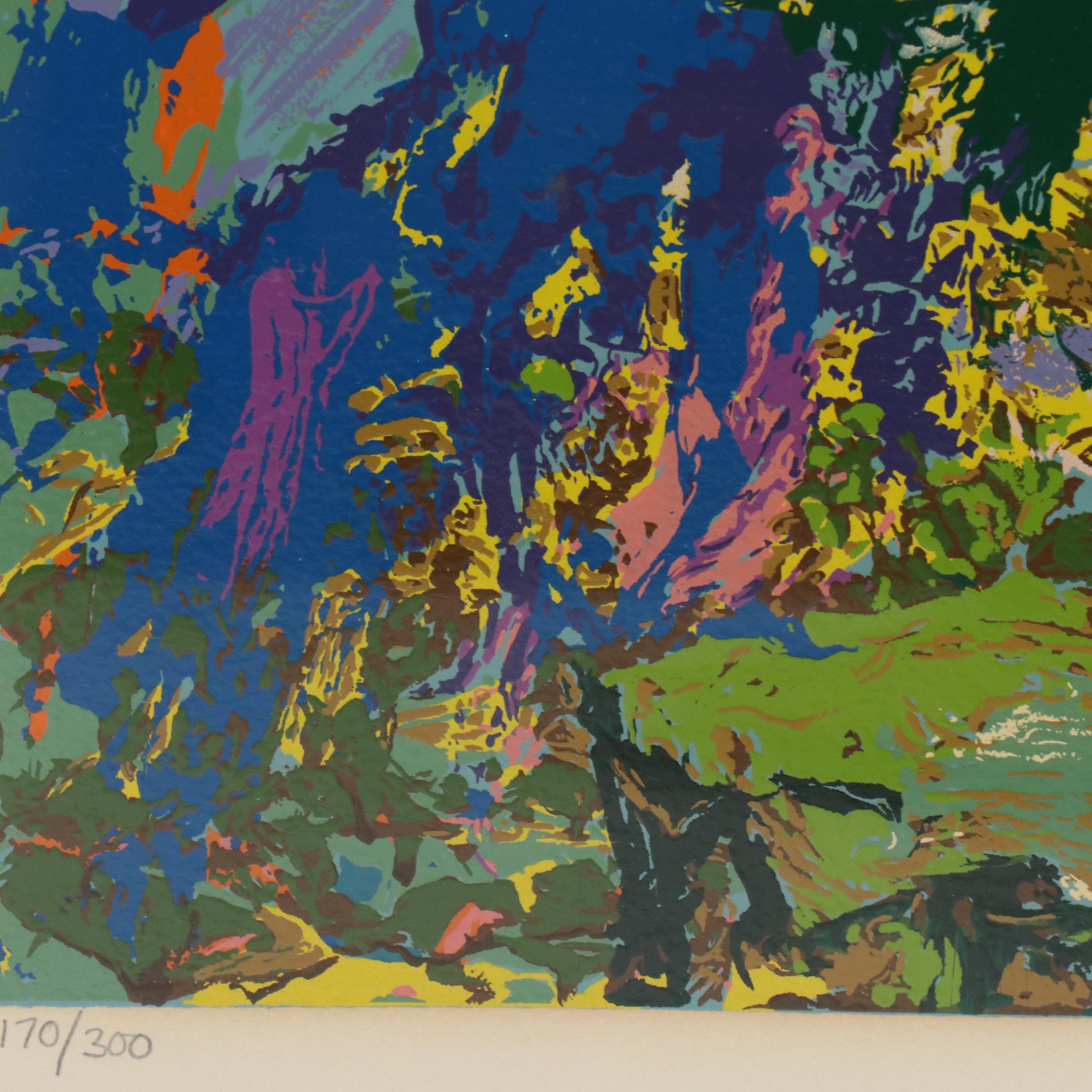 LeRoy Neiman Serigraph "American Bald Eagle"