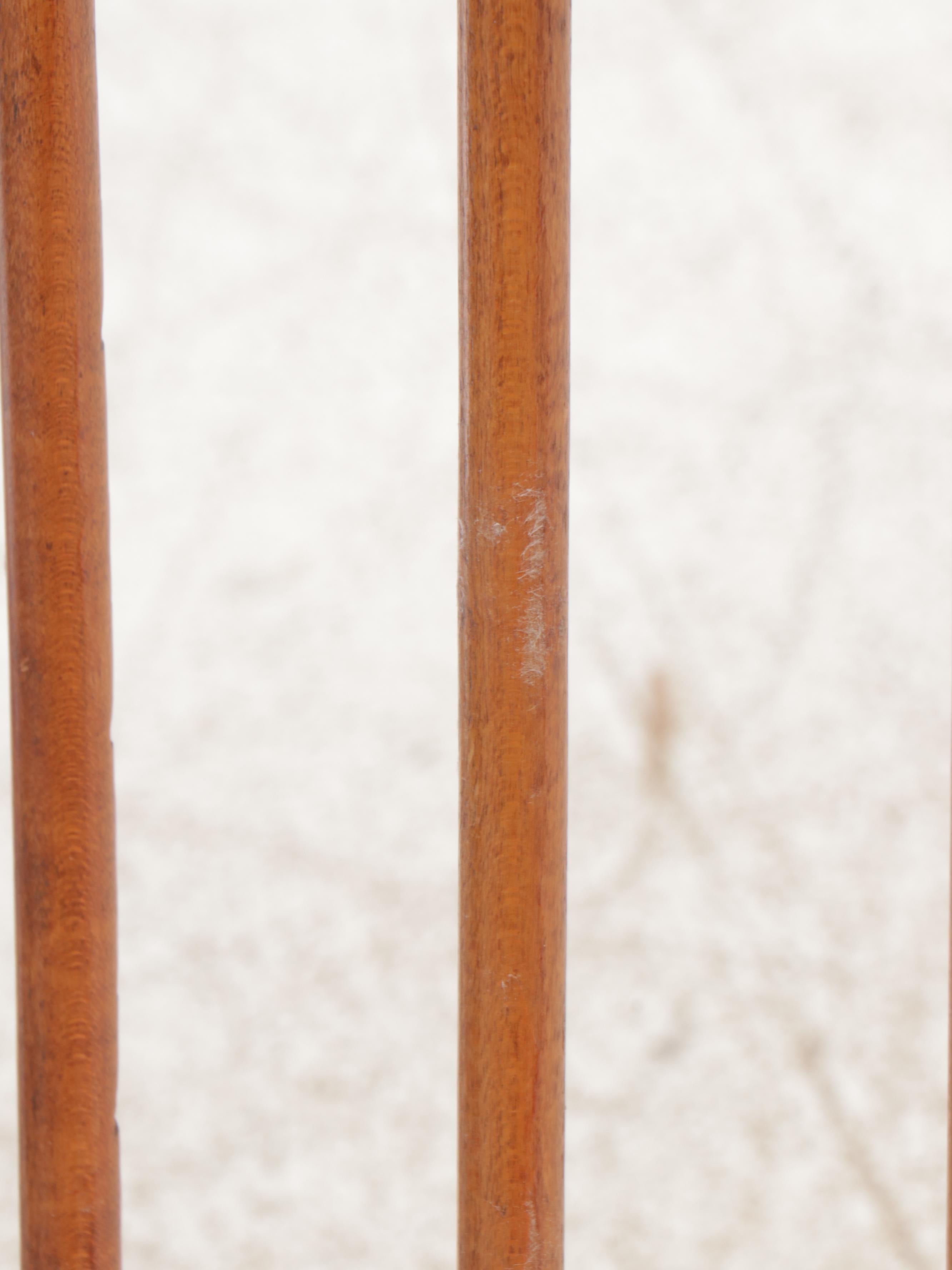 Hunzinger Style Walnut Rocking Chair, Early 20th Century