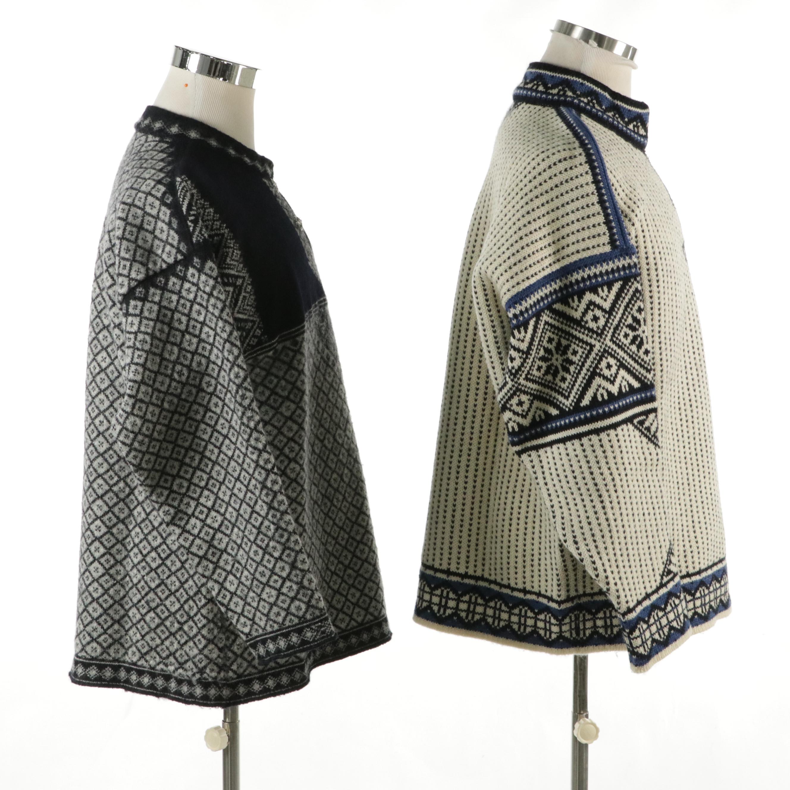 Men's Dale of Norway Vintage Wool Knit Pullover Sweaters