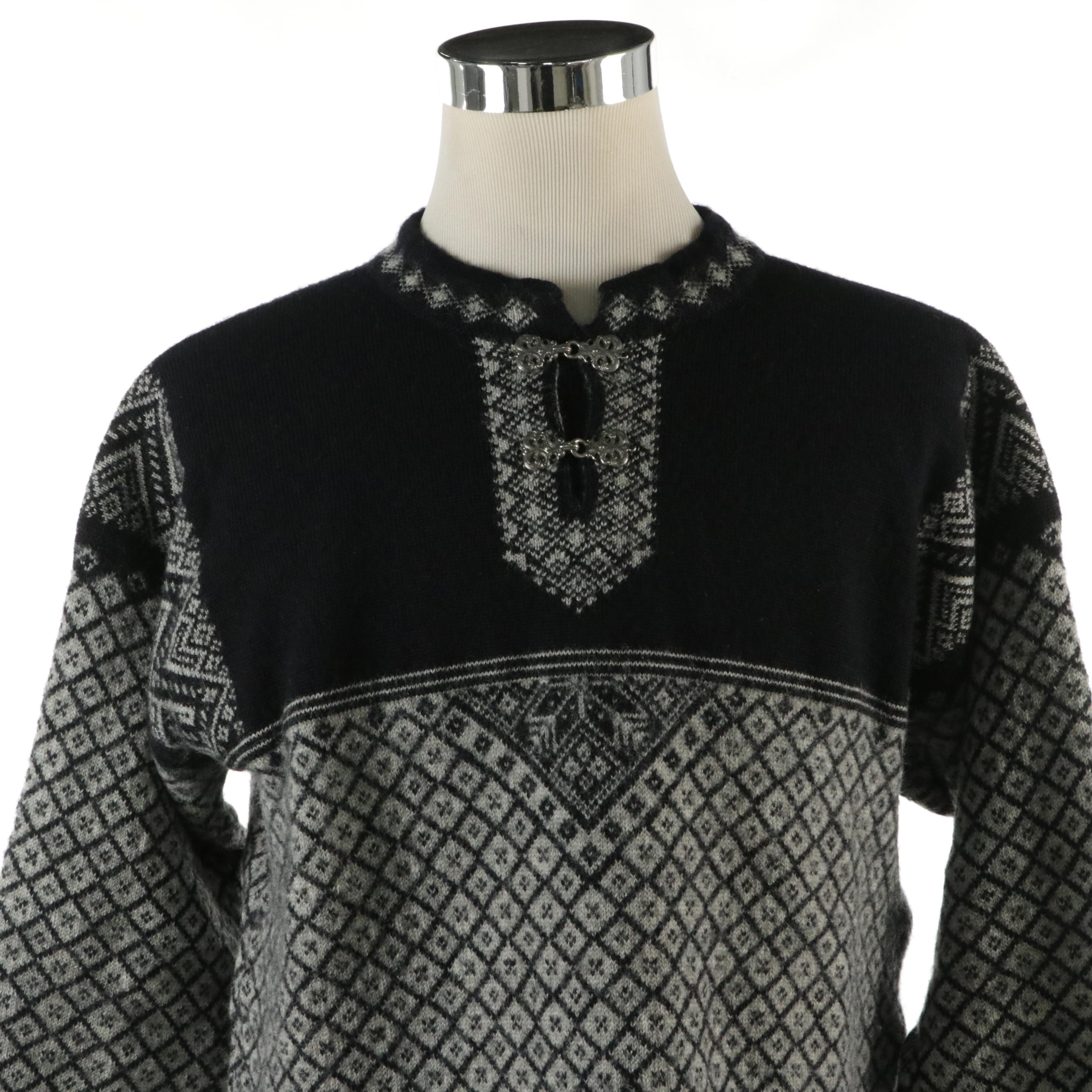 Men's Dale of Norway Vintage Wool Knit Pullover Sweaters