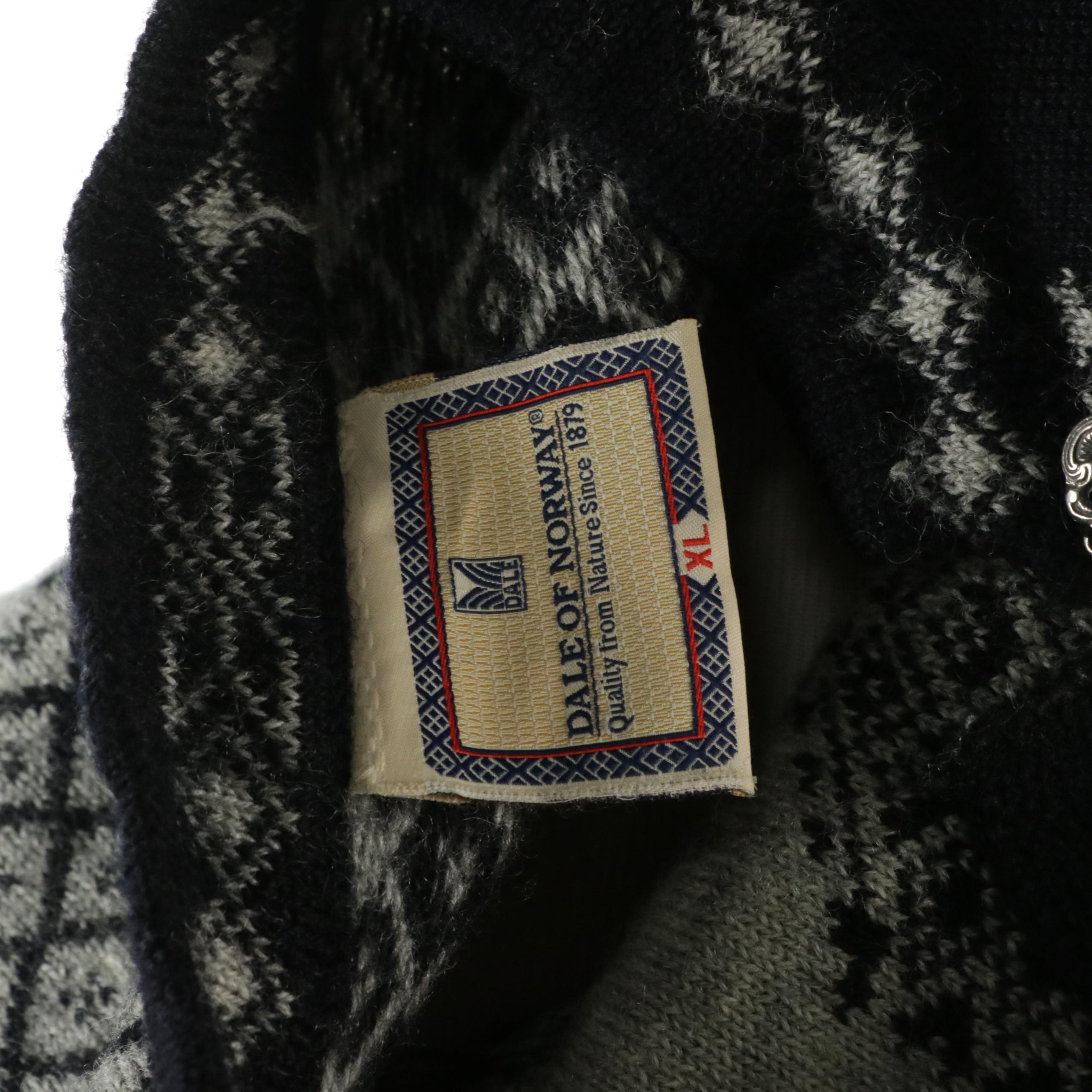 Men's Dale of Norway Vintage Wool Knit Pullover Sweaters