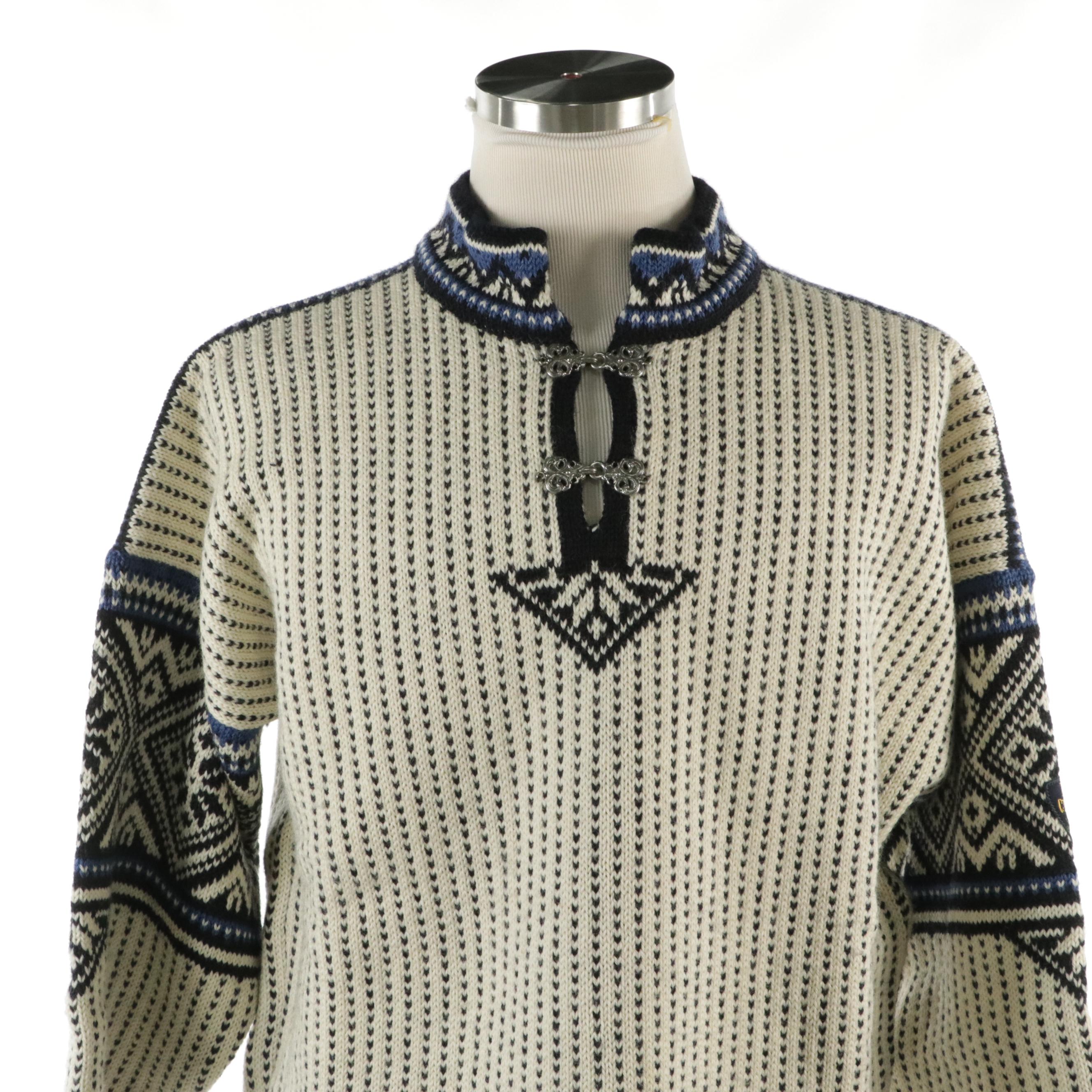 Men's Dale of Norway Vintage Wool Knit Pullover Sweaters