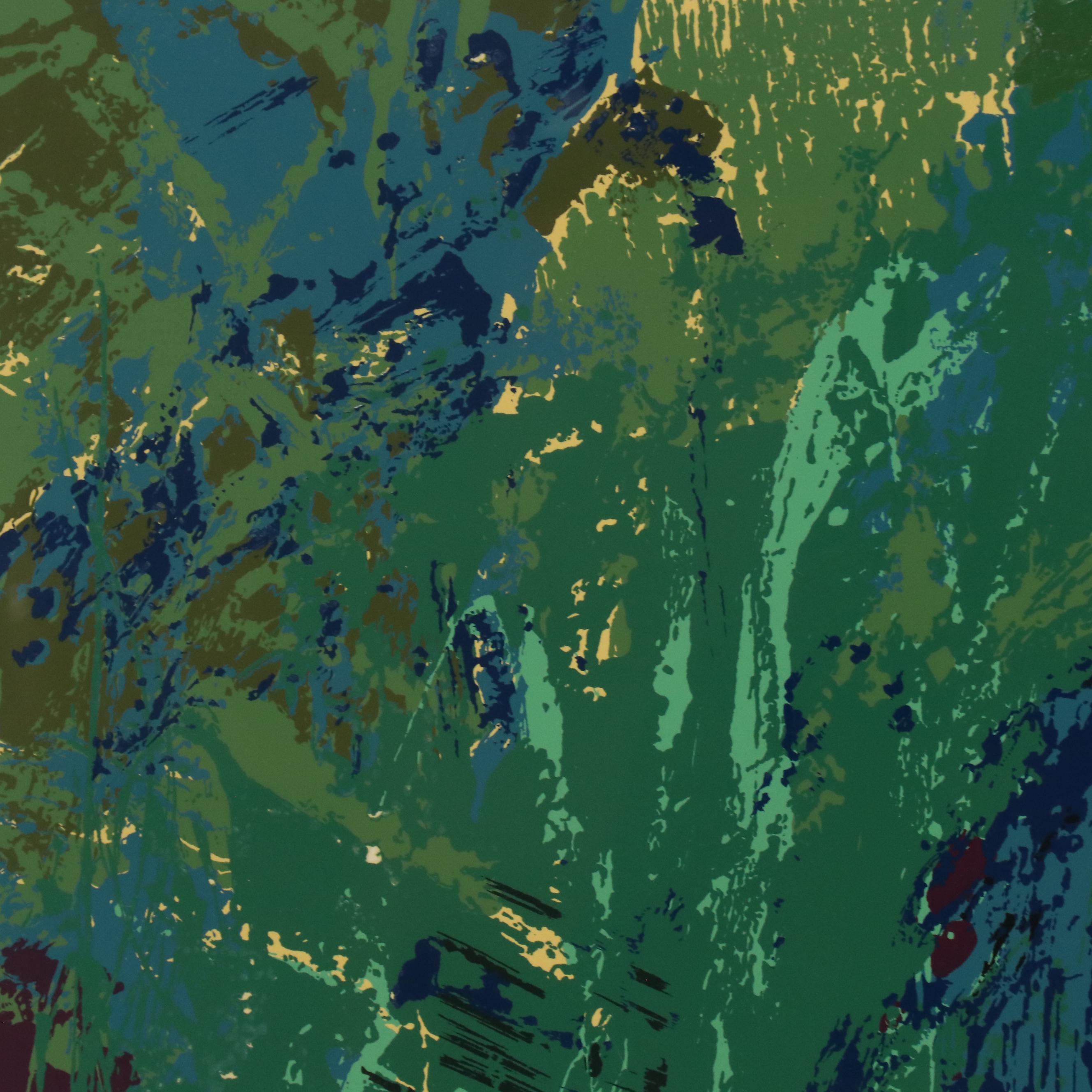 LeRoy Neiman Serigraph "Black Panther"