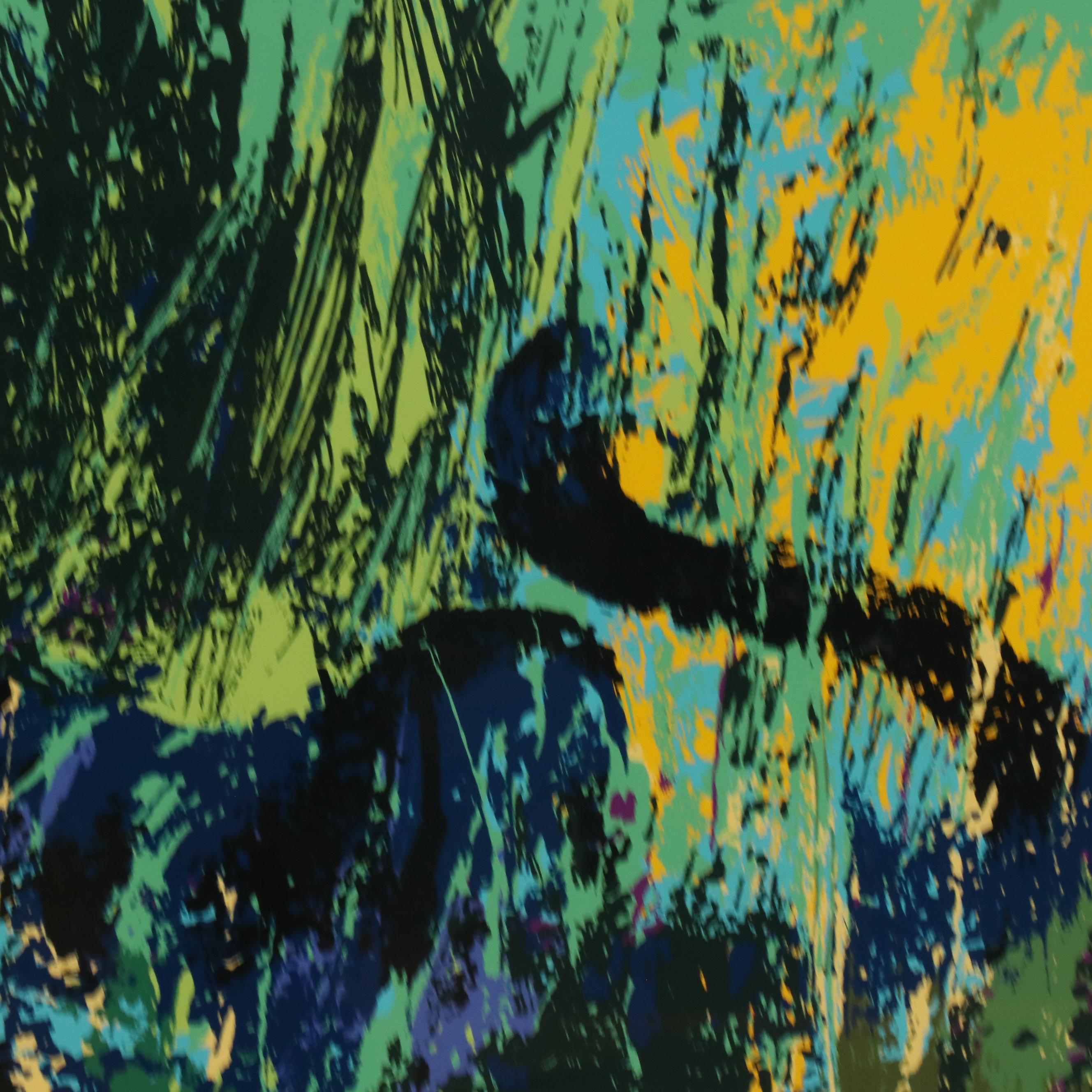 LeRoy Neiman Serigraph "Black Panther"