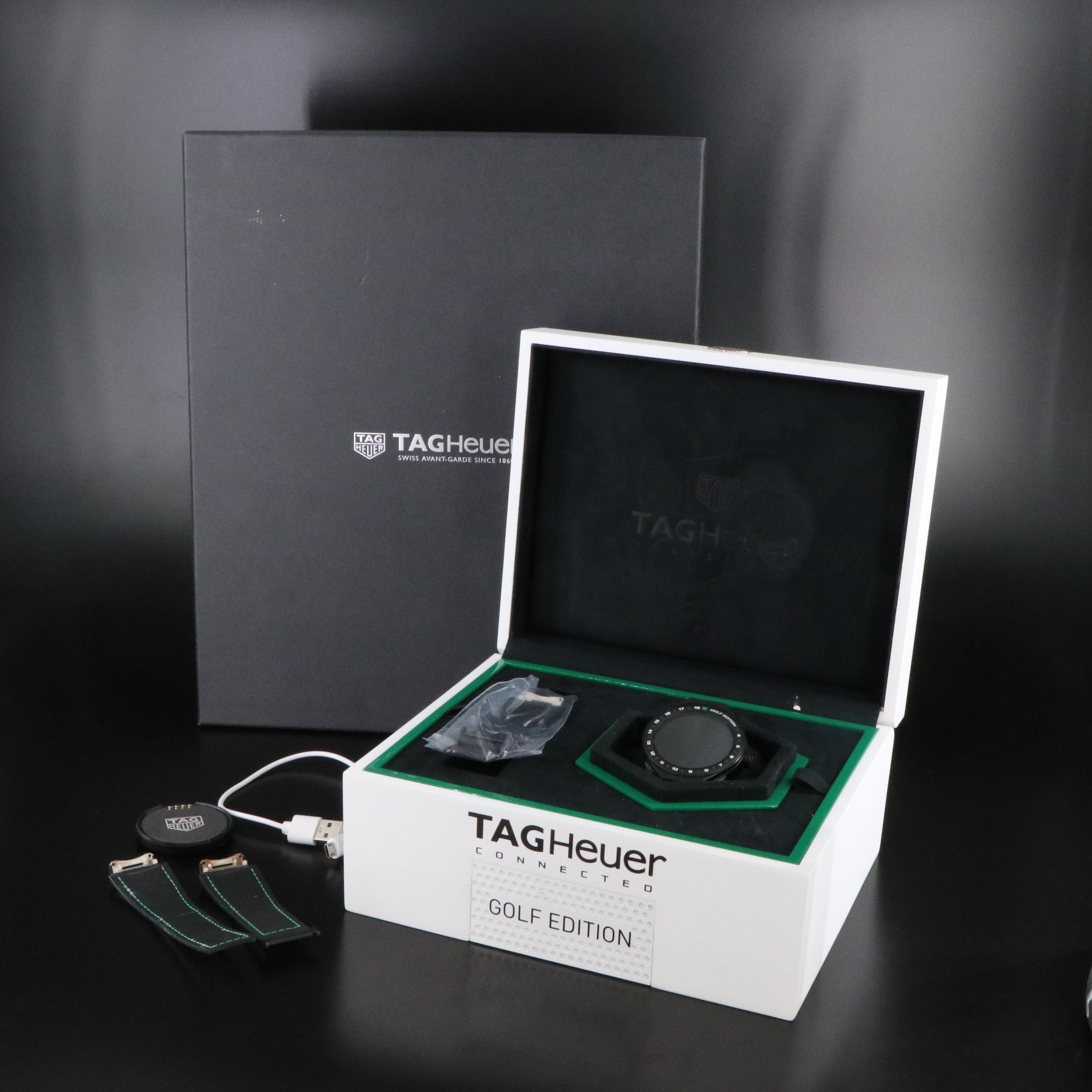 TAG Heuer Connected Modular 45 Golf Edition Titanium Watch