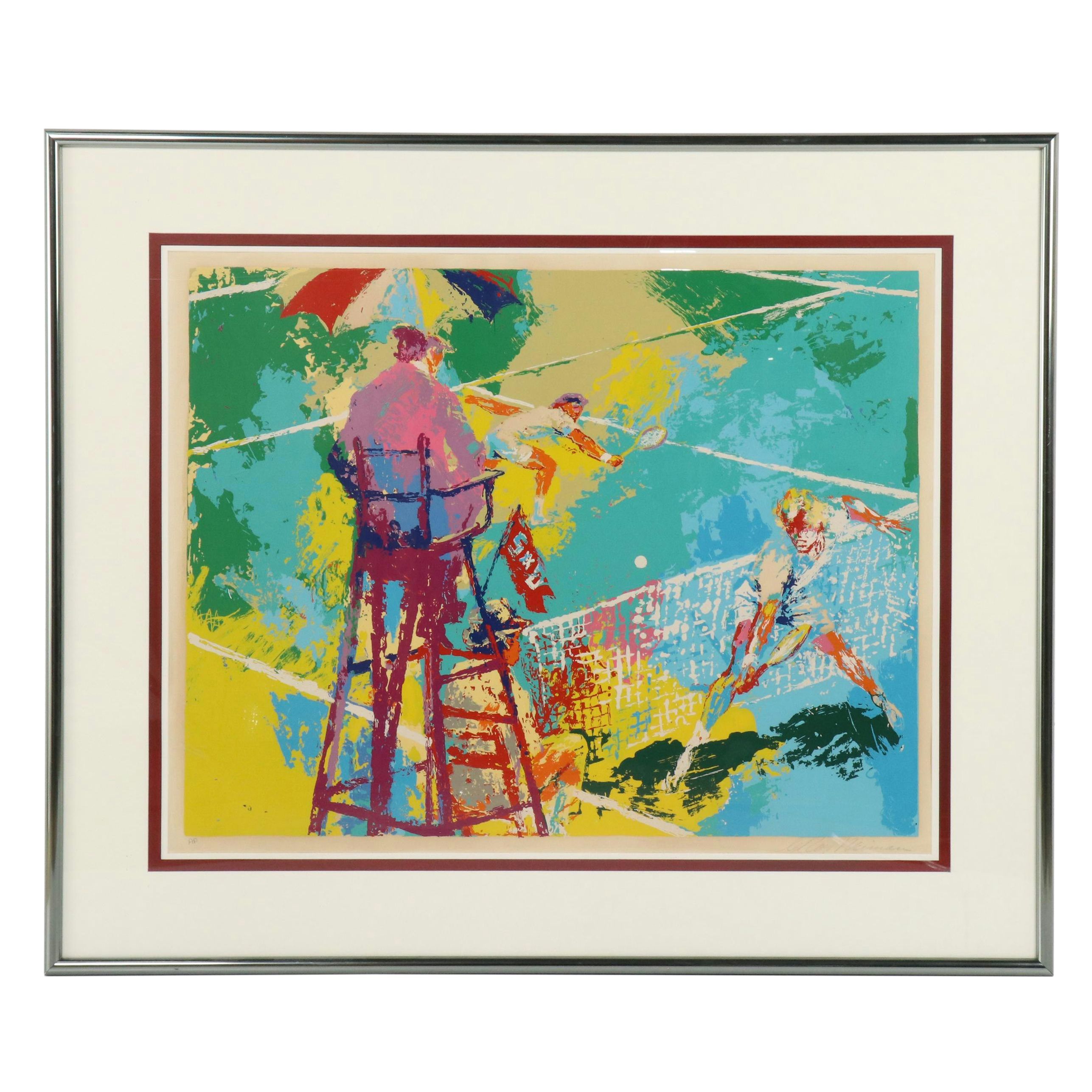 LeRoy Neiman Serigraph "Sudden Death," 1973