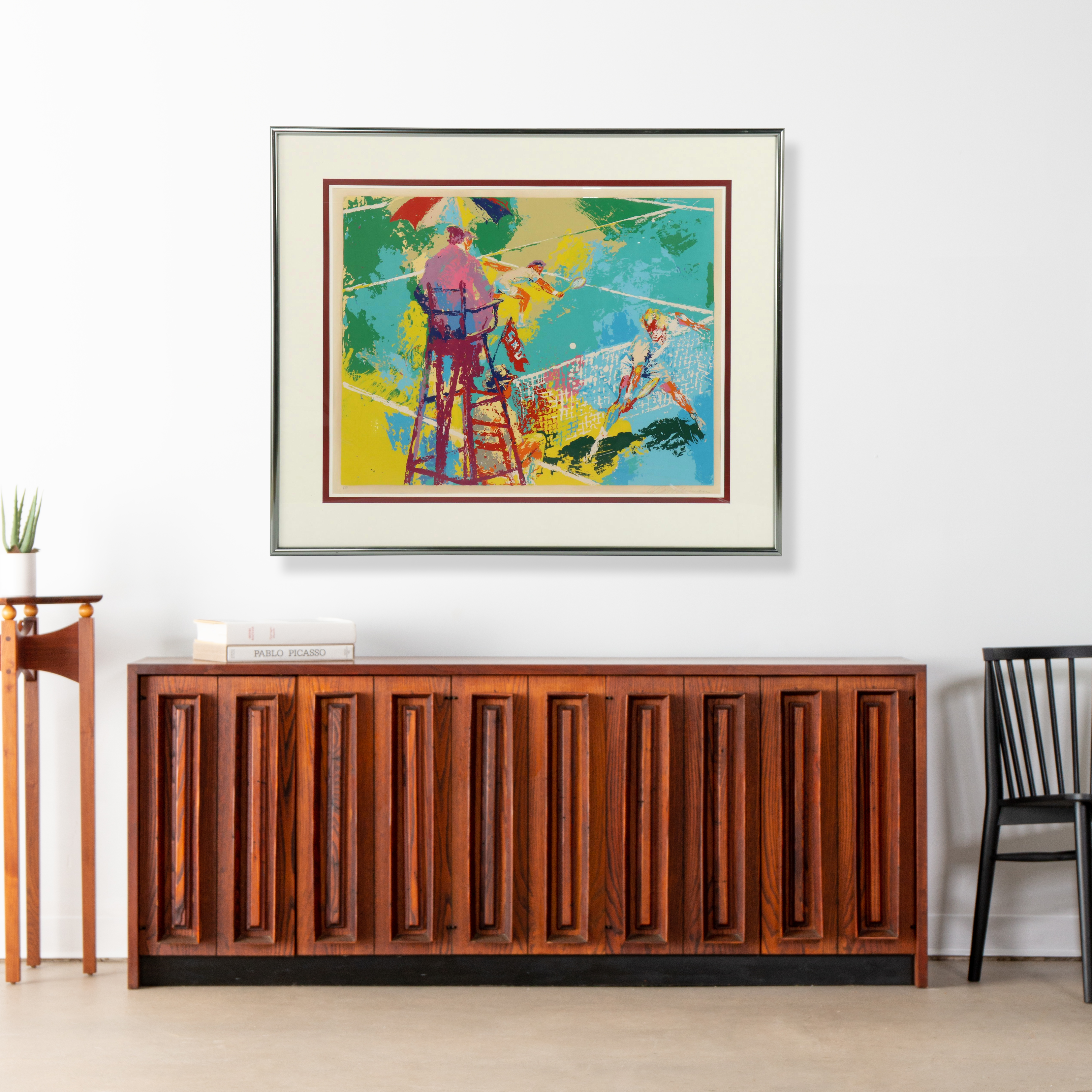 LeRoy Neiman Serigraph "Sudden Death," 1973