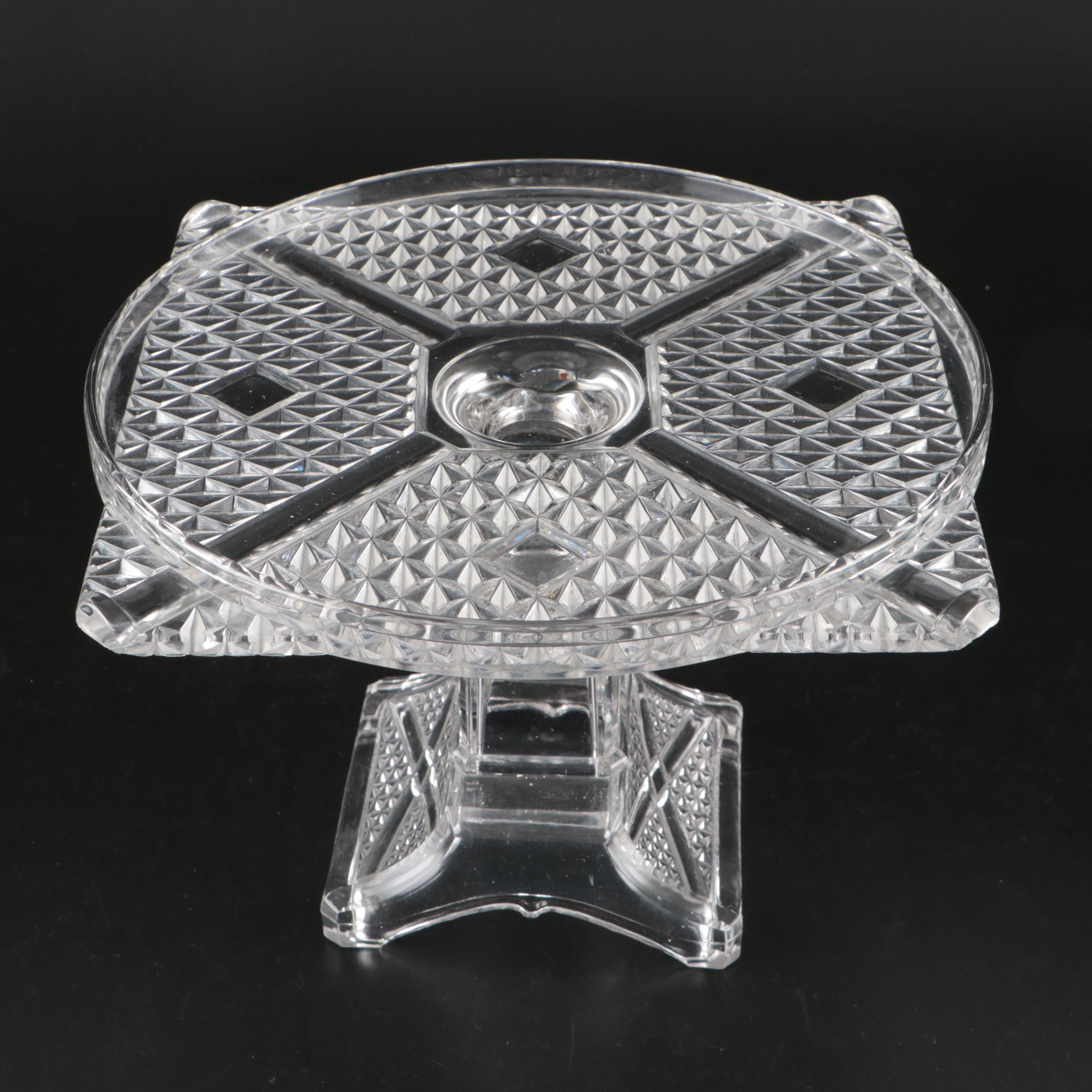 Adams & Co EAPG "Ashman" with Other Cake Stands