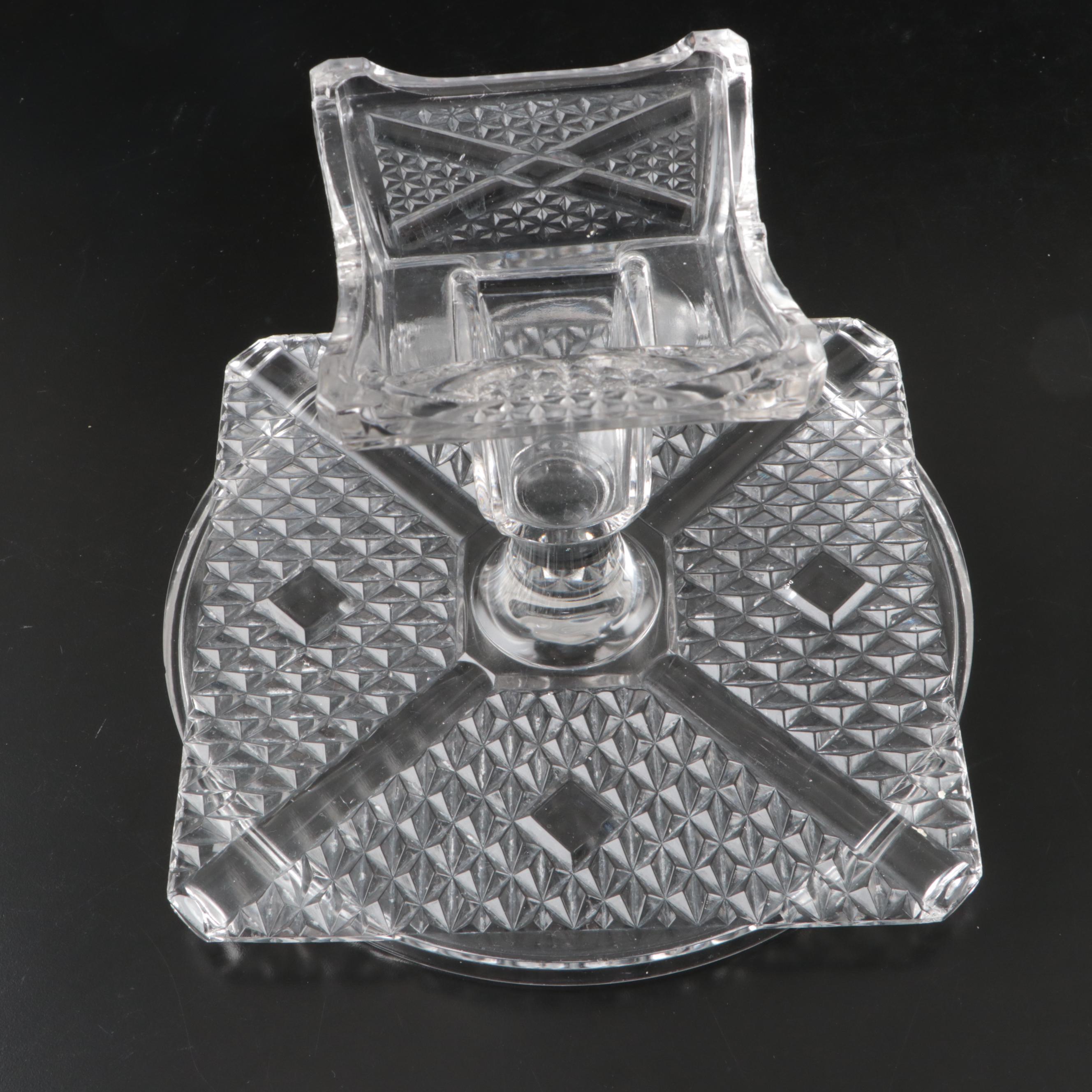 Adams & Co EAPG "Ashman" with Other Cake Stands