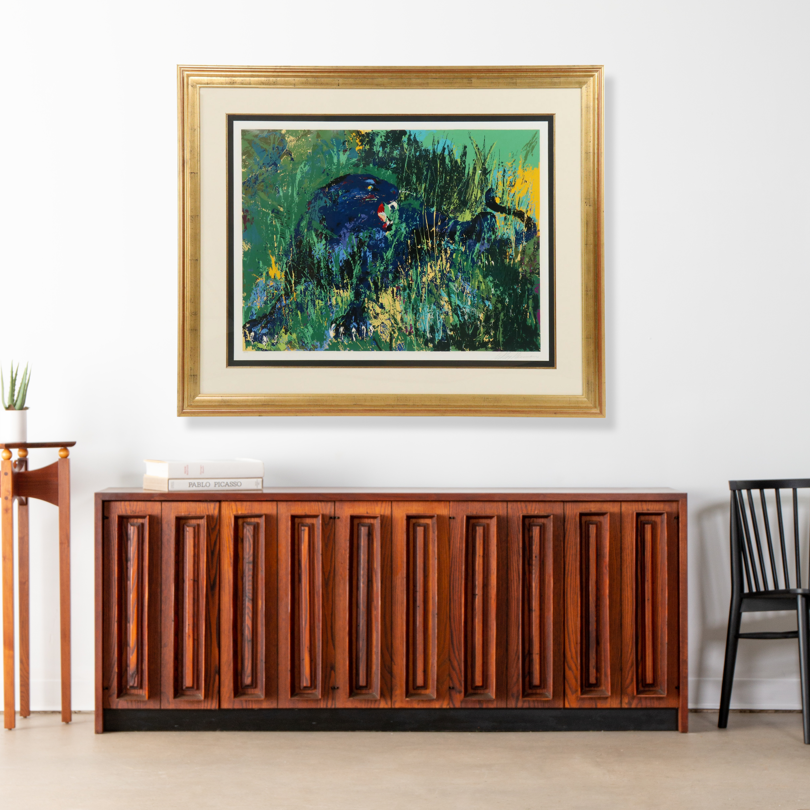 LeRoy Neiman Serigraph "Black Panther"