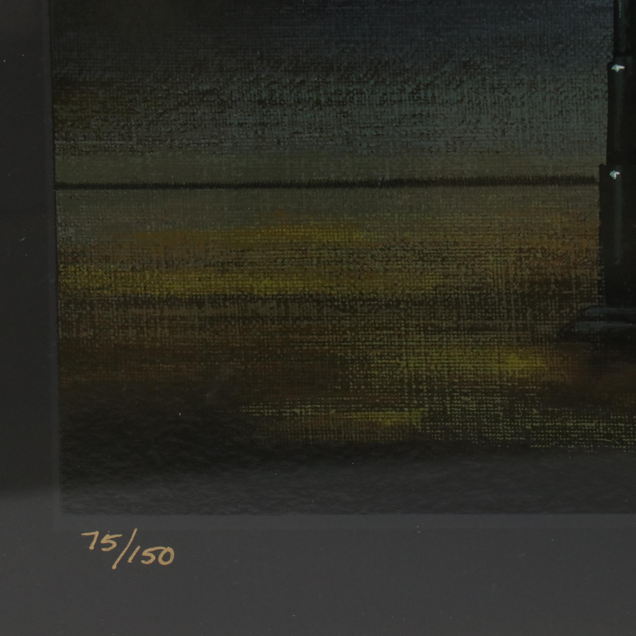 Thomas Pradzynsky Serigraph "Le Bacchus Gourmand"