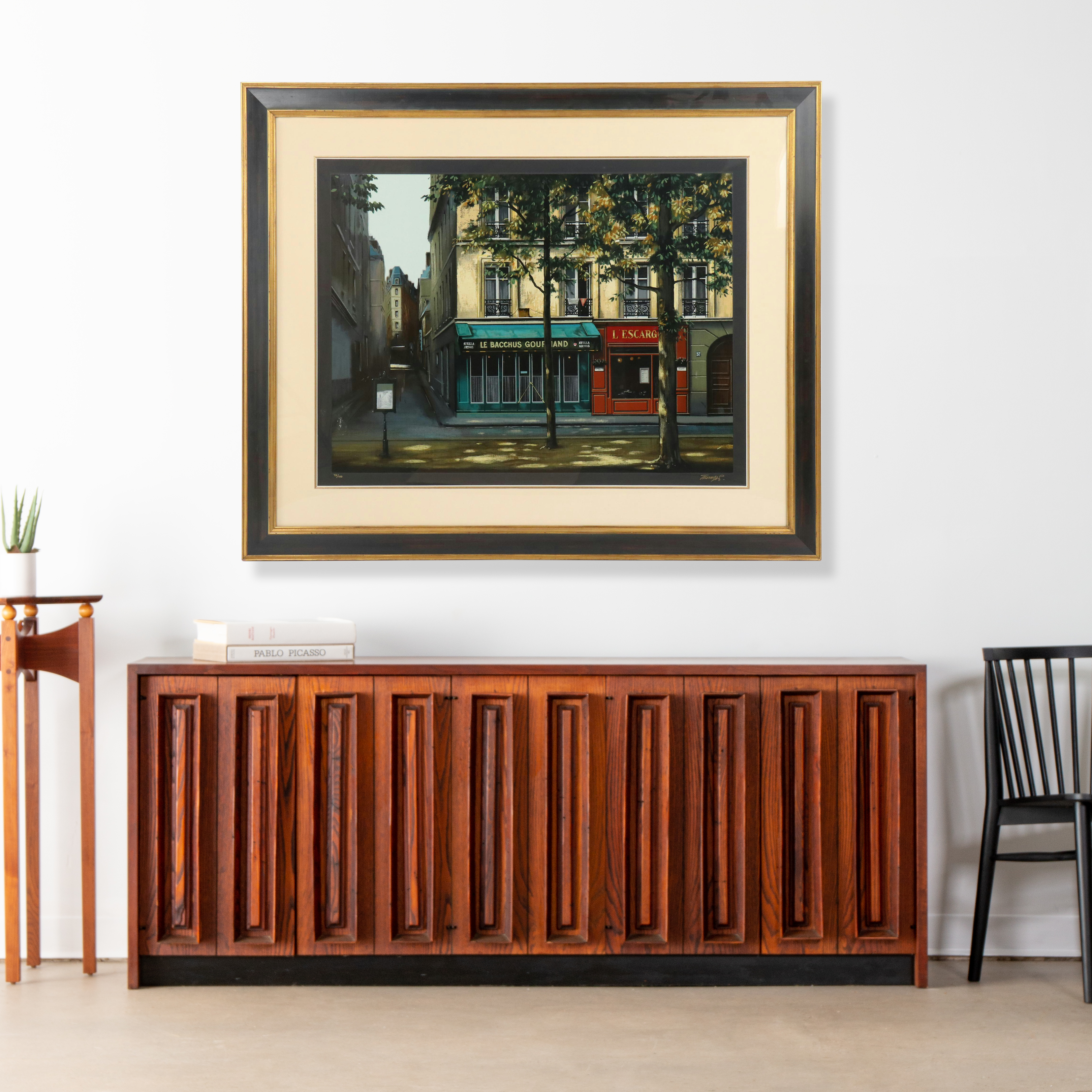 Thomas Pradzynsky Serigraph "Le Bacchus Gourmand"