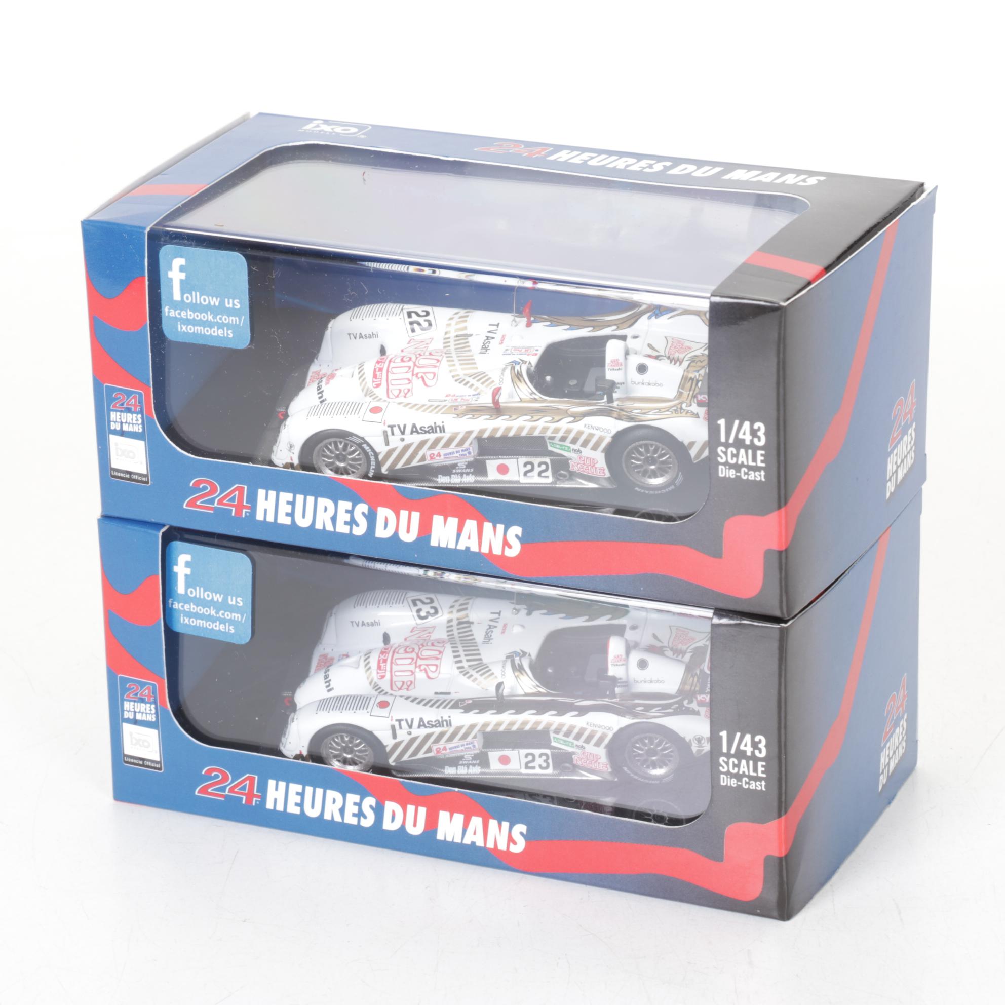 IXO Models "24 Heures du Mans" 1:43 Scale Diecast Metal Cars