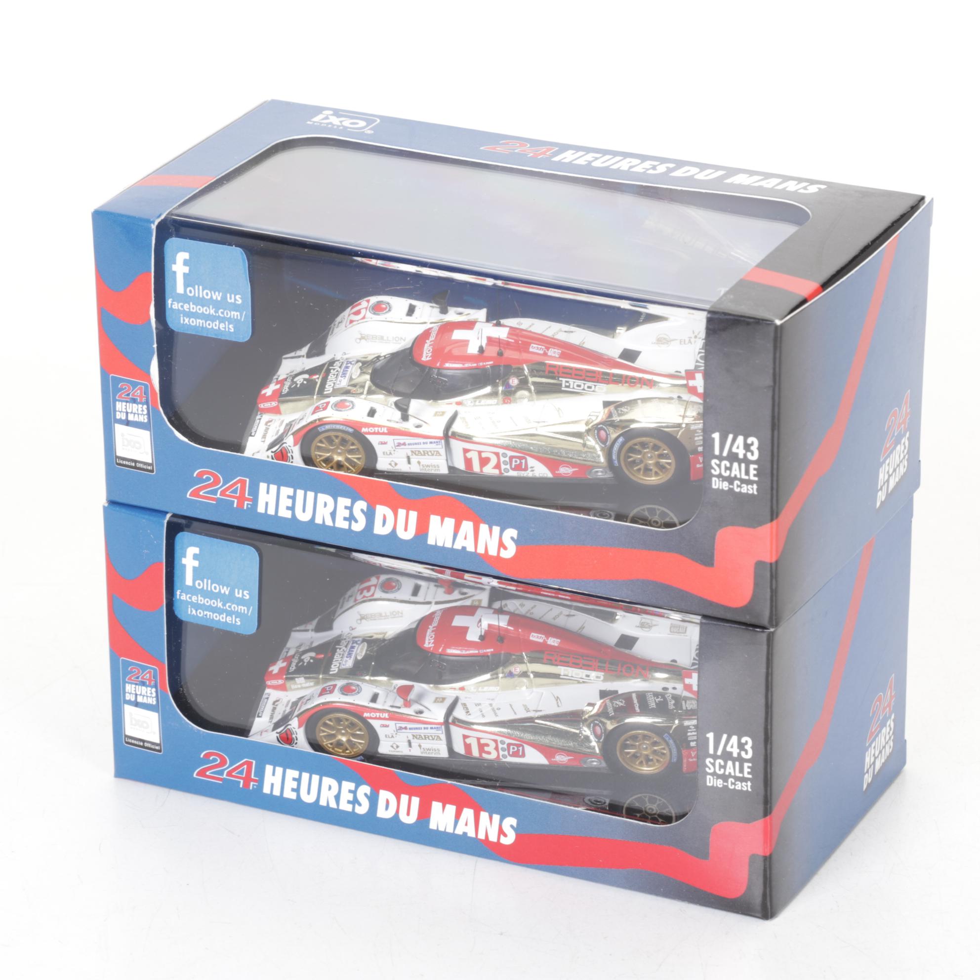 IXO Models "24 Heures du Mans" 1:43 Scale Diecast Metal Cars