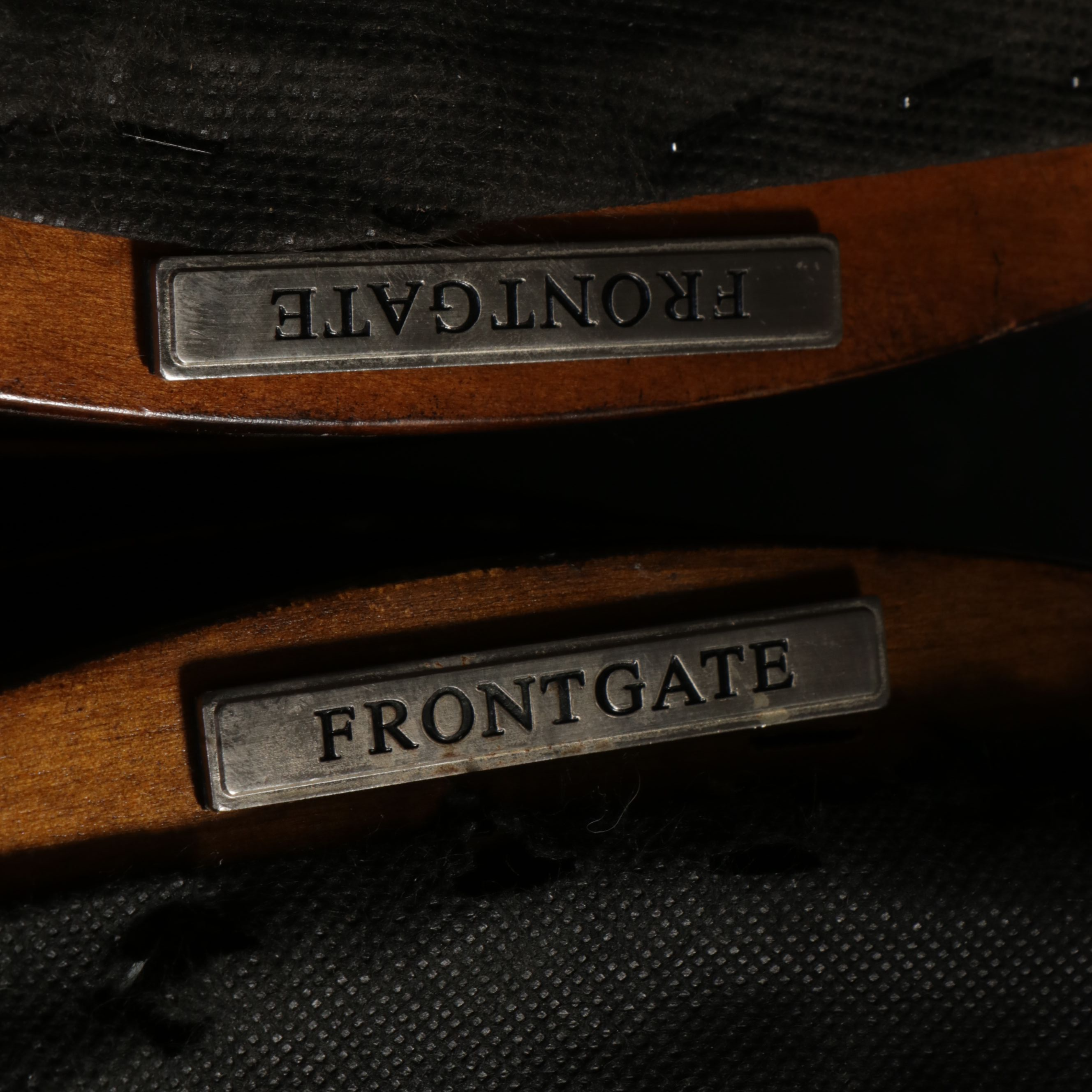 Pair of Frontgate Contemporary Barstools