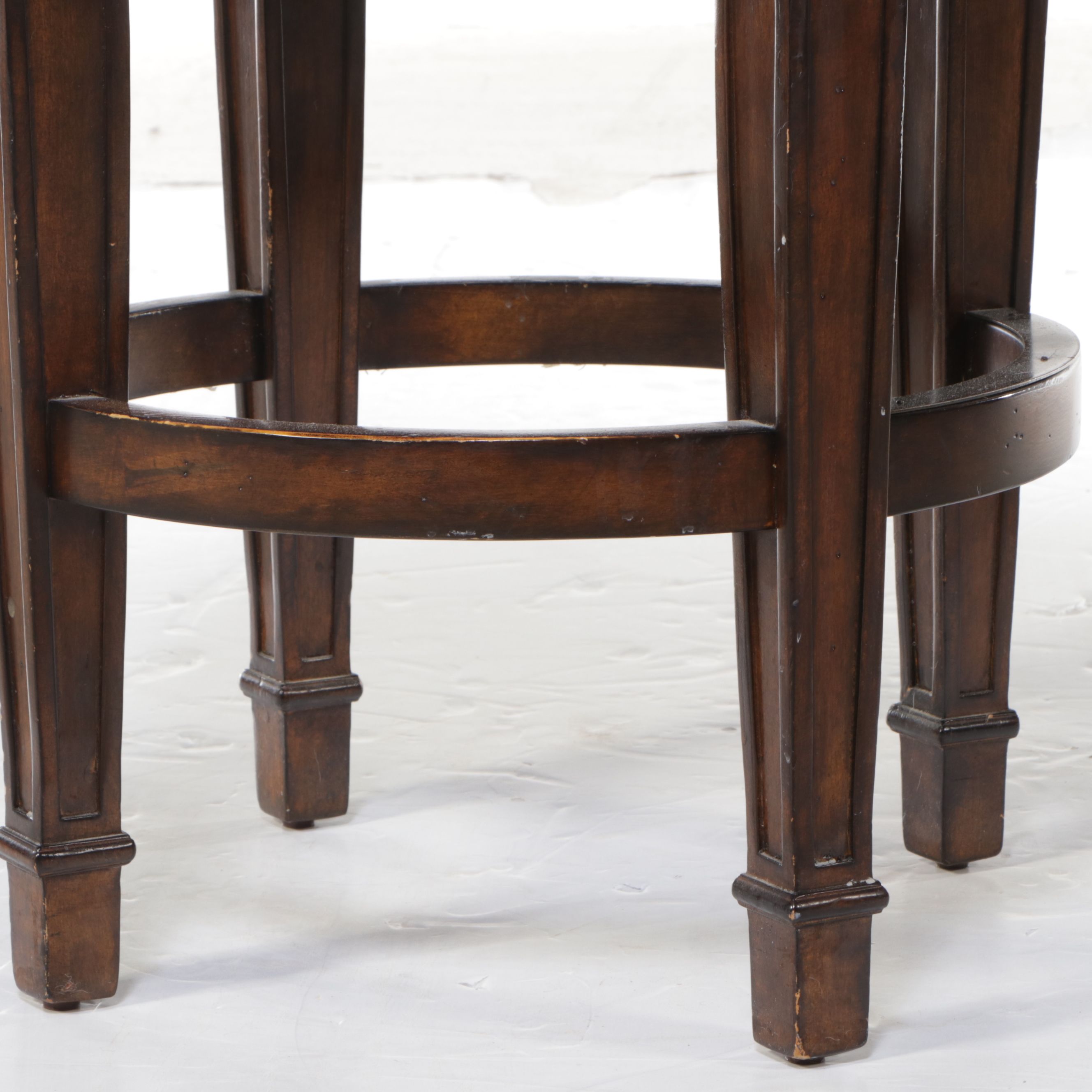 Pair of Frontgate Contemporary Barstools