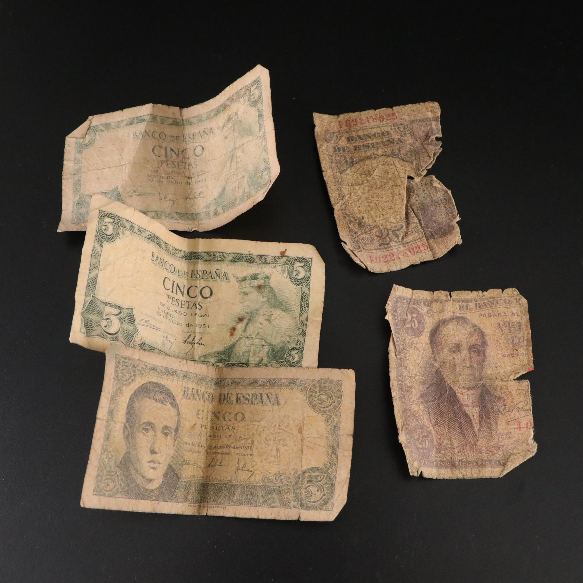 European Coins and Currency, Mid to Late 20th Century