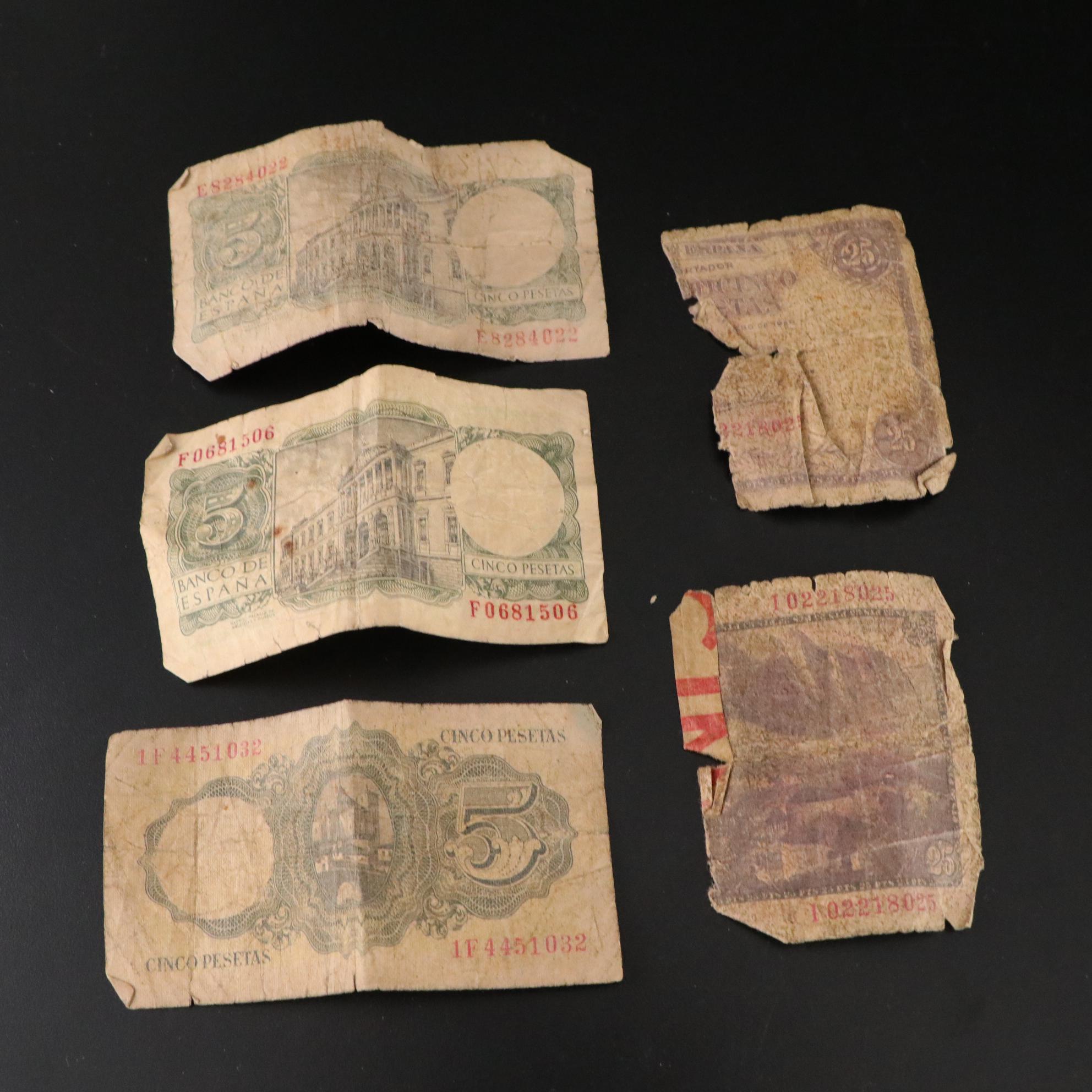 European Coins and Currency, Mid to Late 20th Century