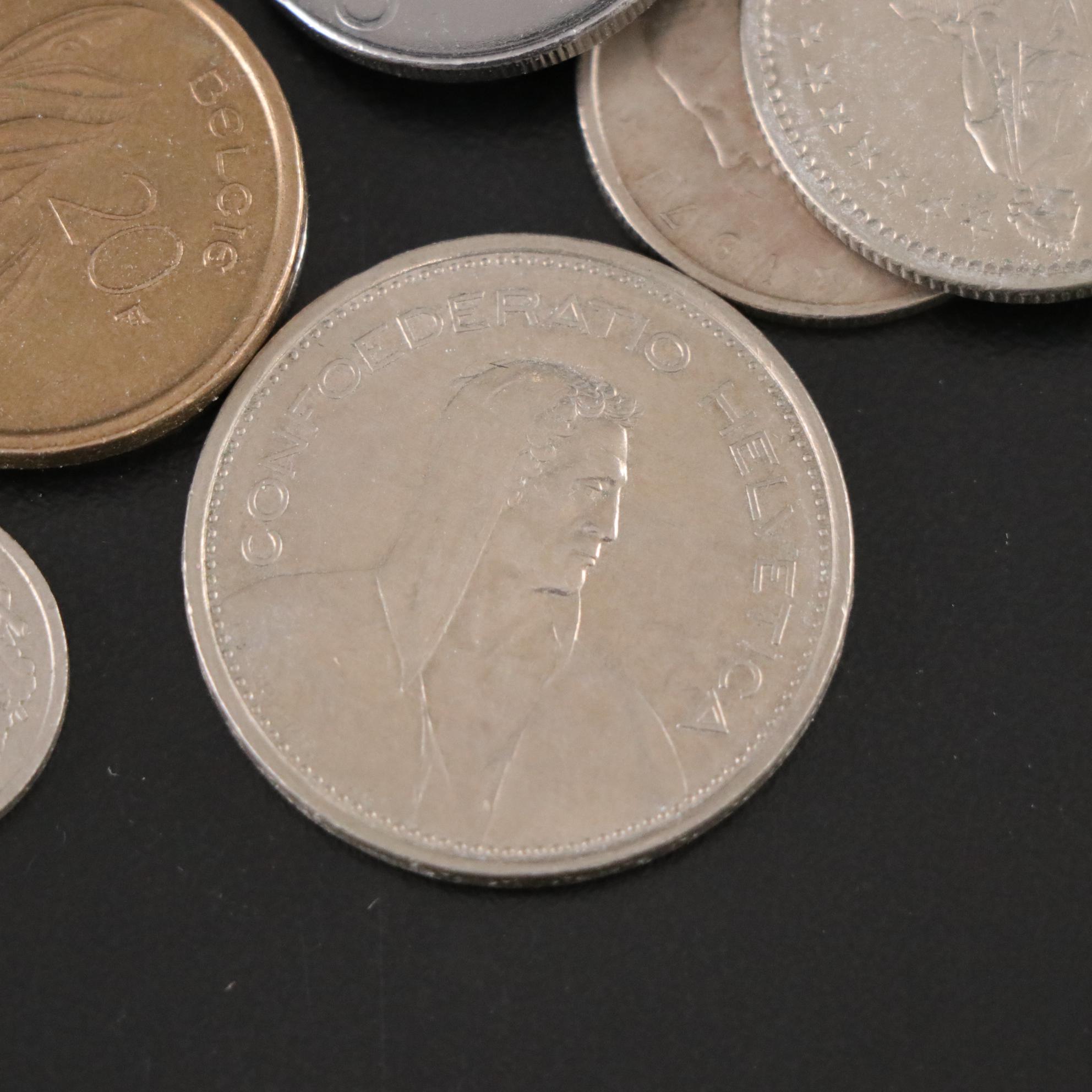 European Coins and Currency, Mid to Late 20th Century