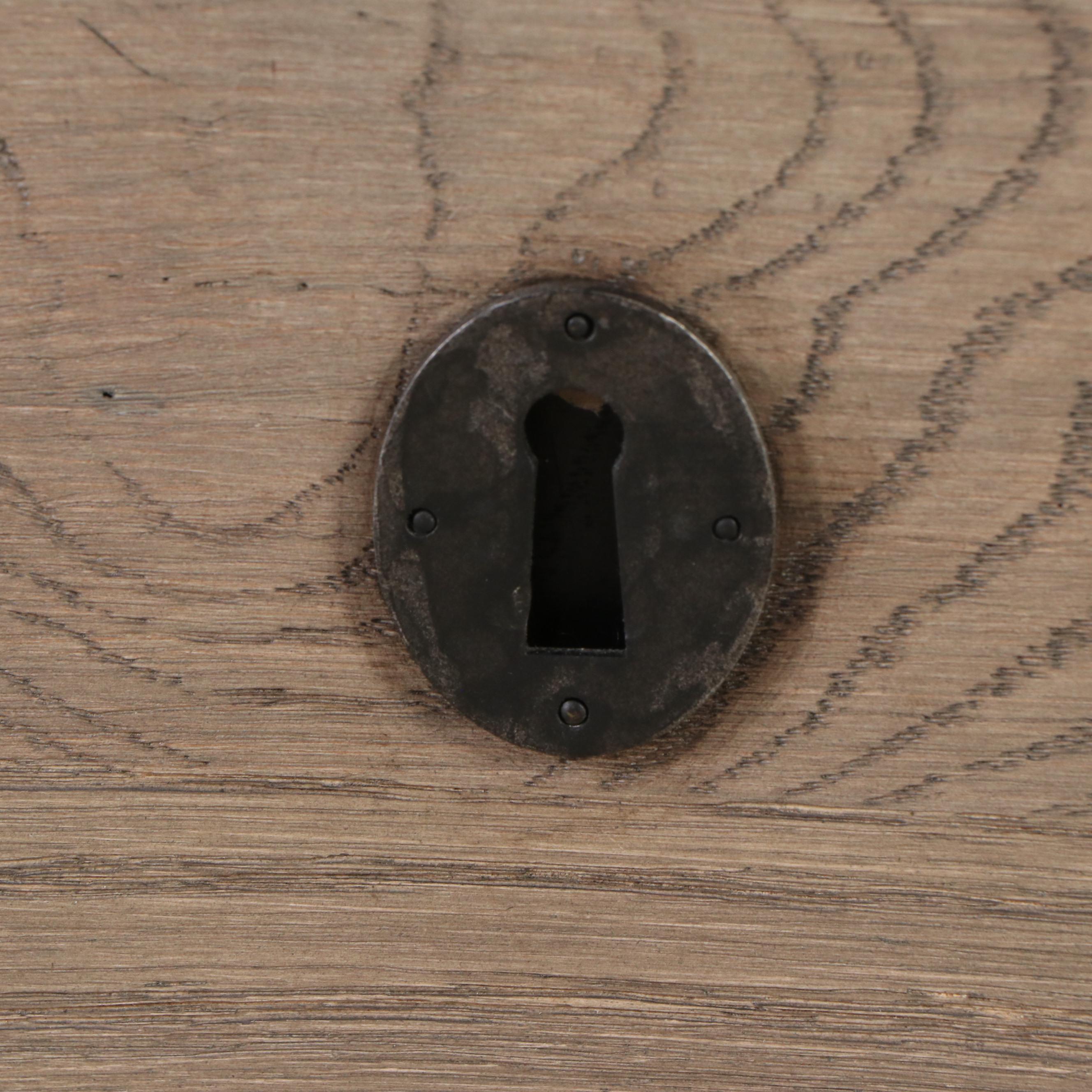 Restoration Hardware "Heirloom Silver-Chest" Wooden Storage Trunk Coffee Table