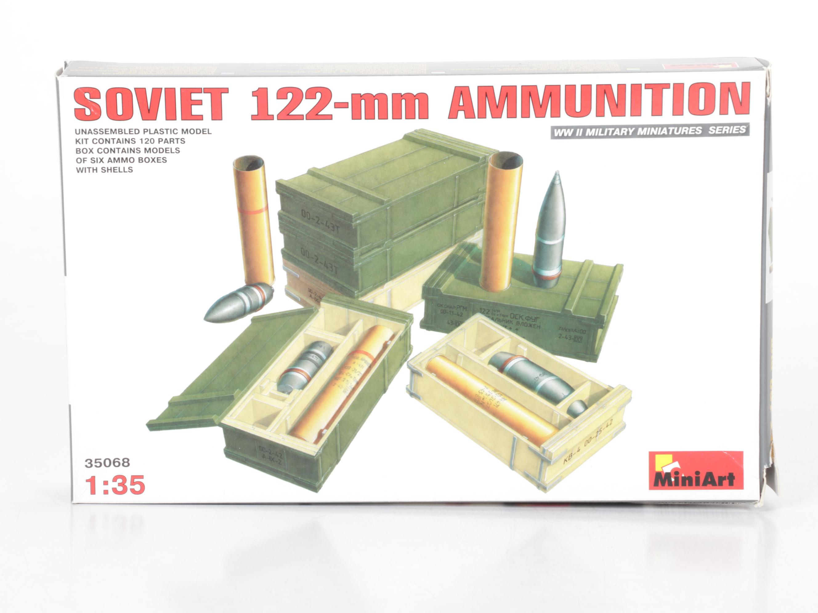 Trumpeter 1:35 Scale Models of Soviet Era Military Equipment